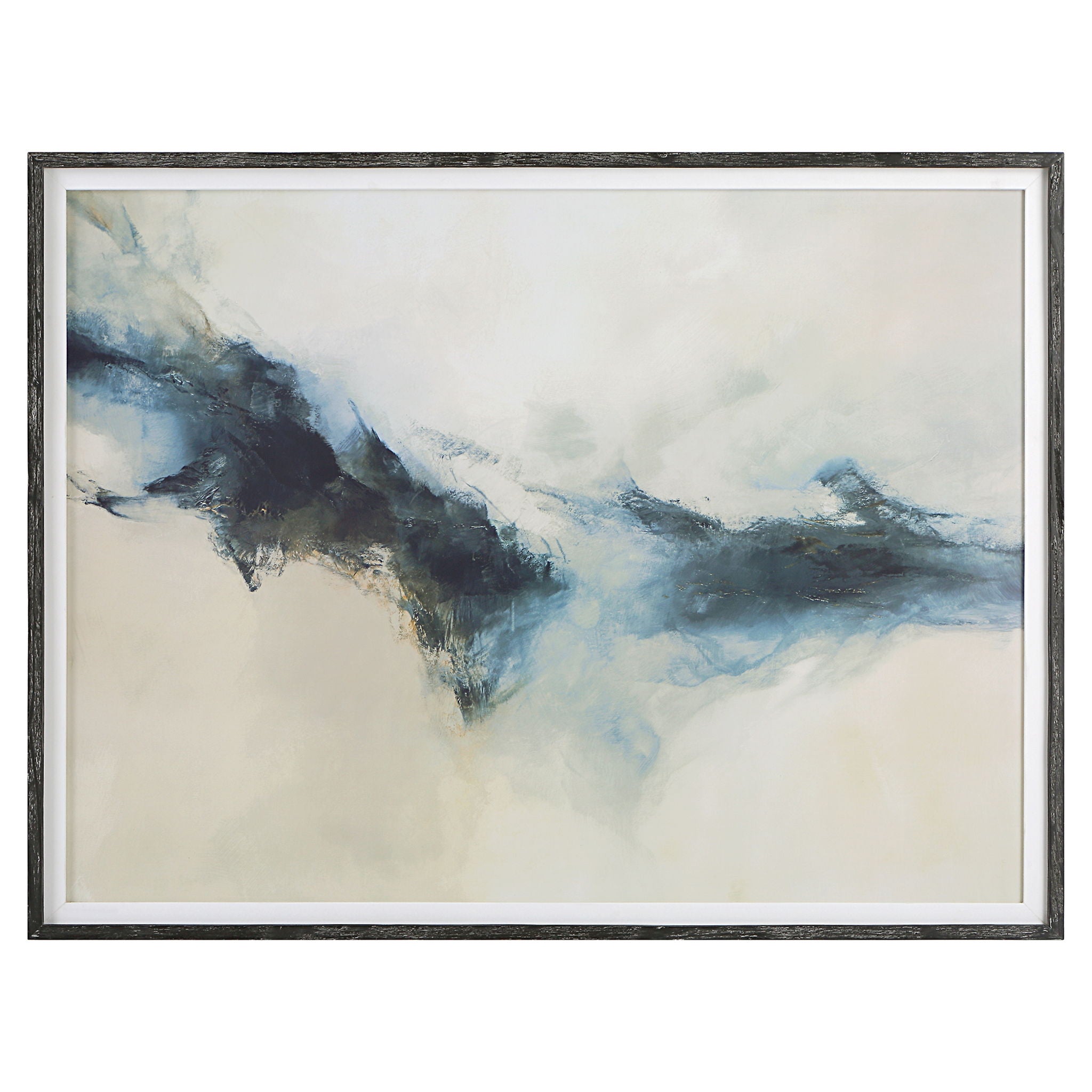 Terra Nova - Abstract Framed Print - Beige - Image 1