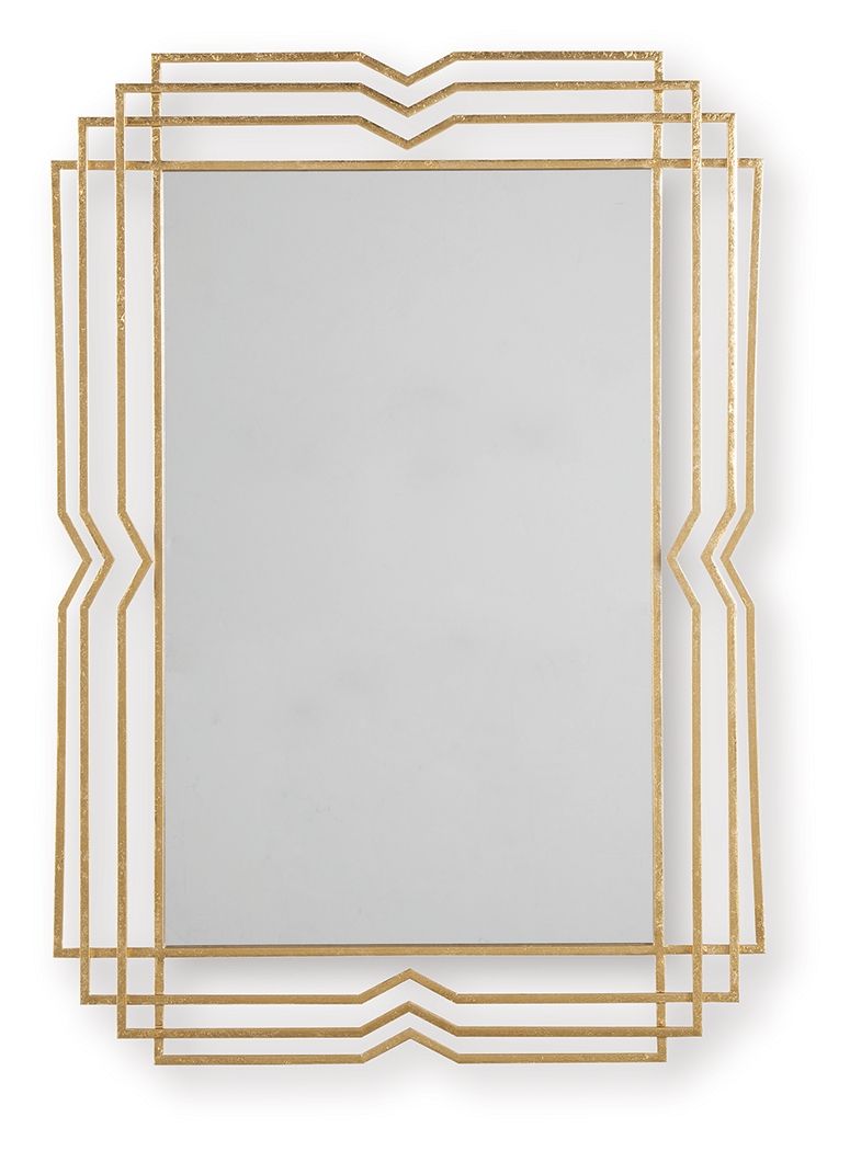 Claybrook - Accent Mirror - Gold Finish - Image 1