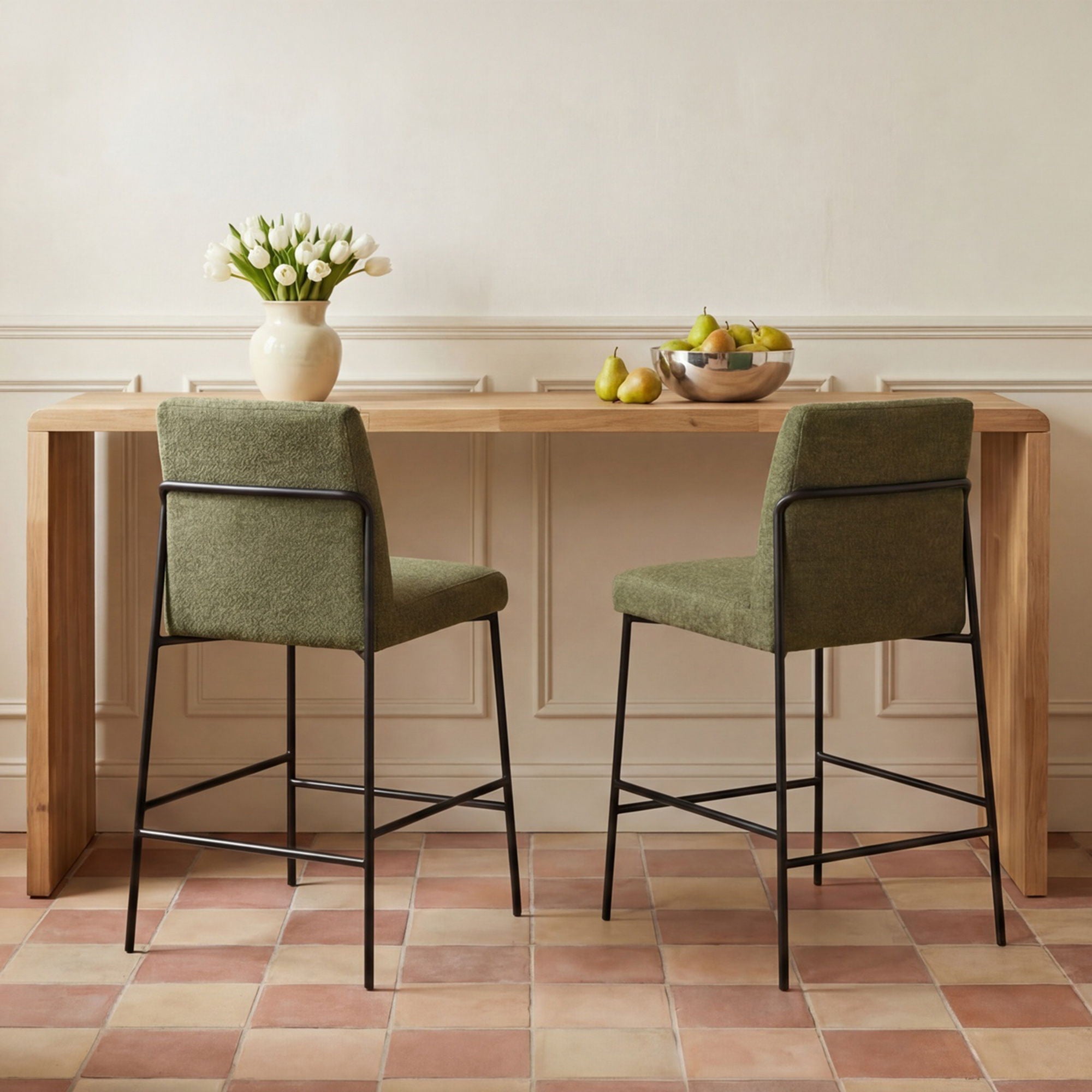 Carrie - Counter Table - Natural - Image 1