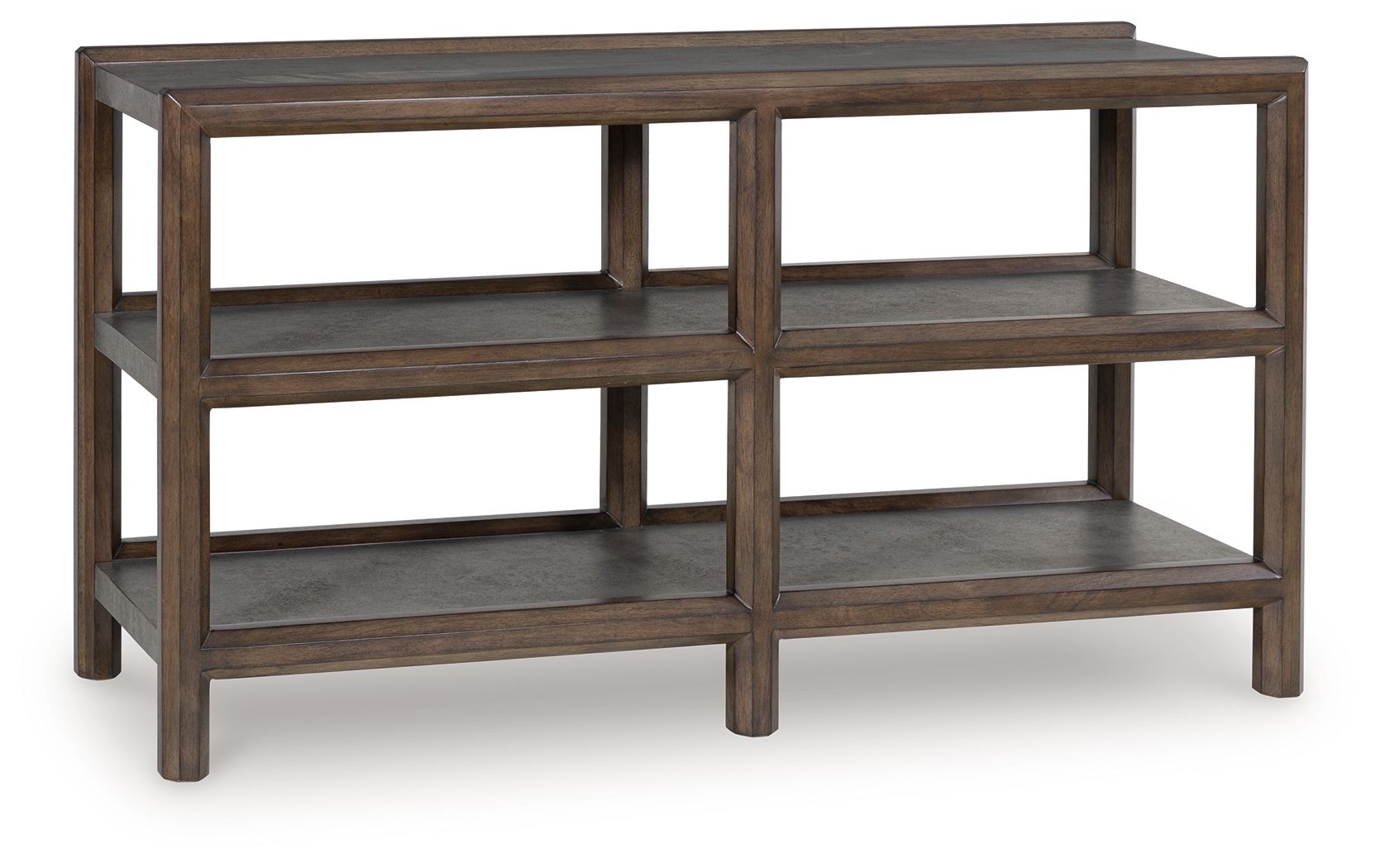 Kallenny – Sofa Table – Brown / Gray