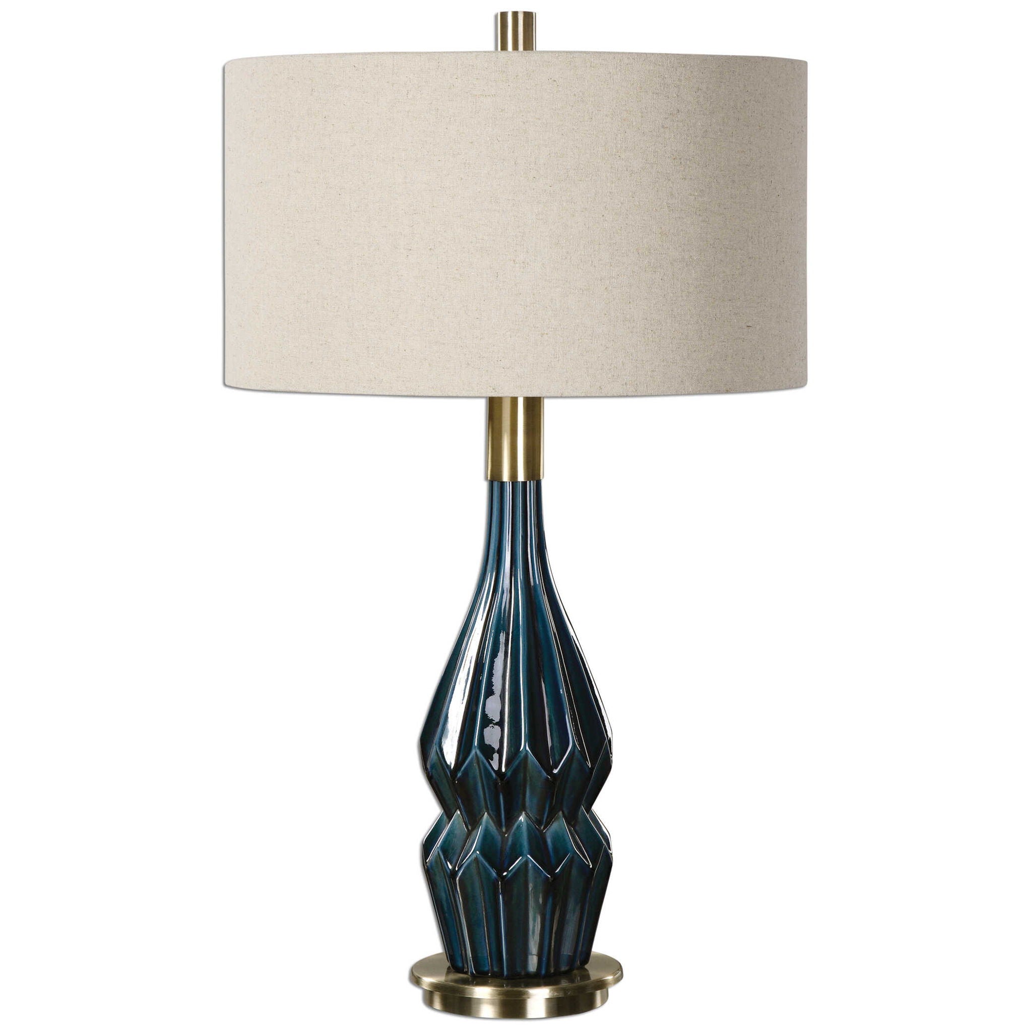 Prussian – Ceramic Lamp – Blue
