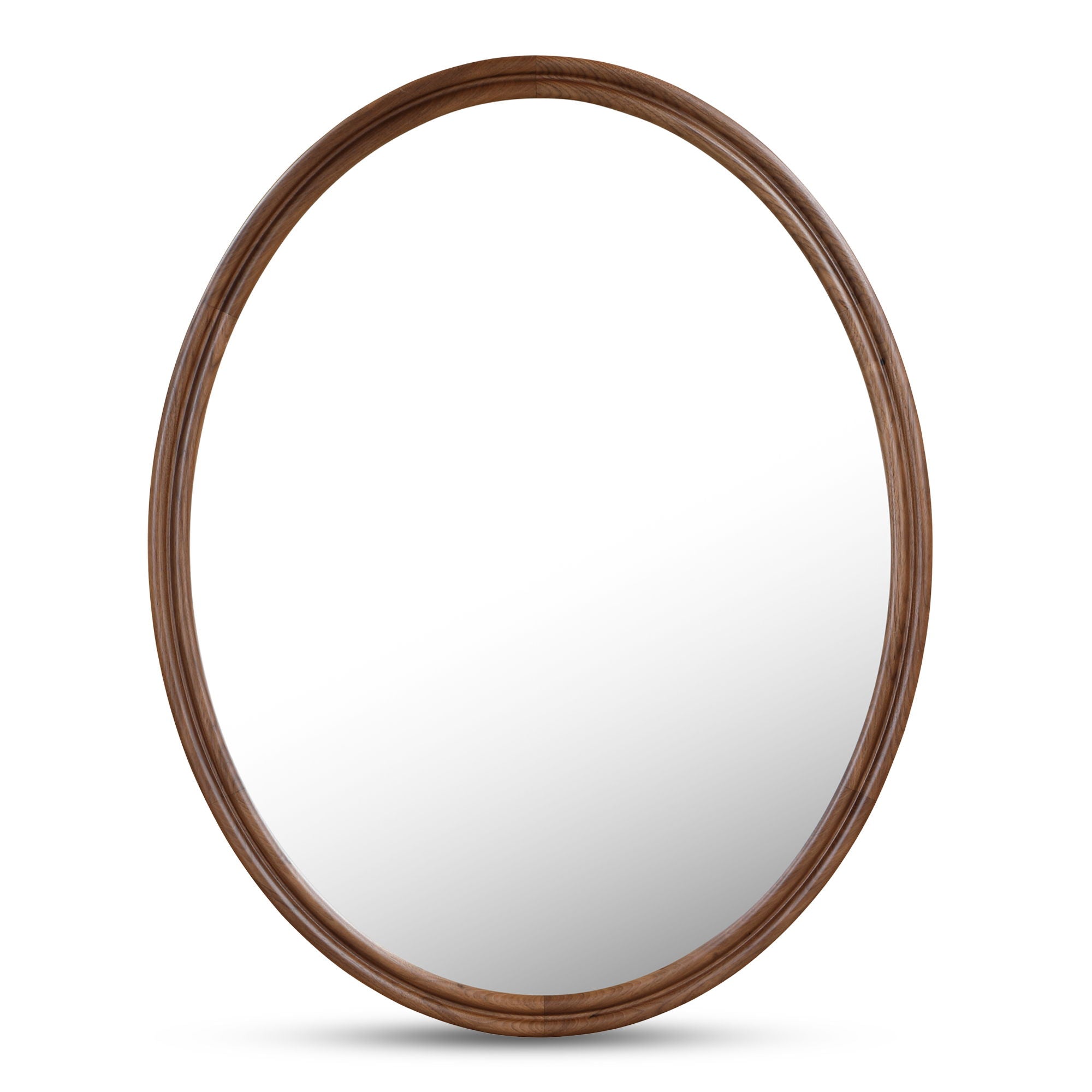 Alcott – Accent Oval Mirror – Walnut
