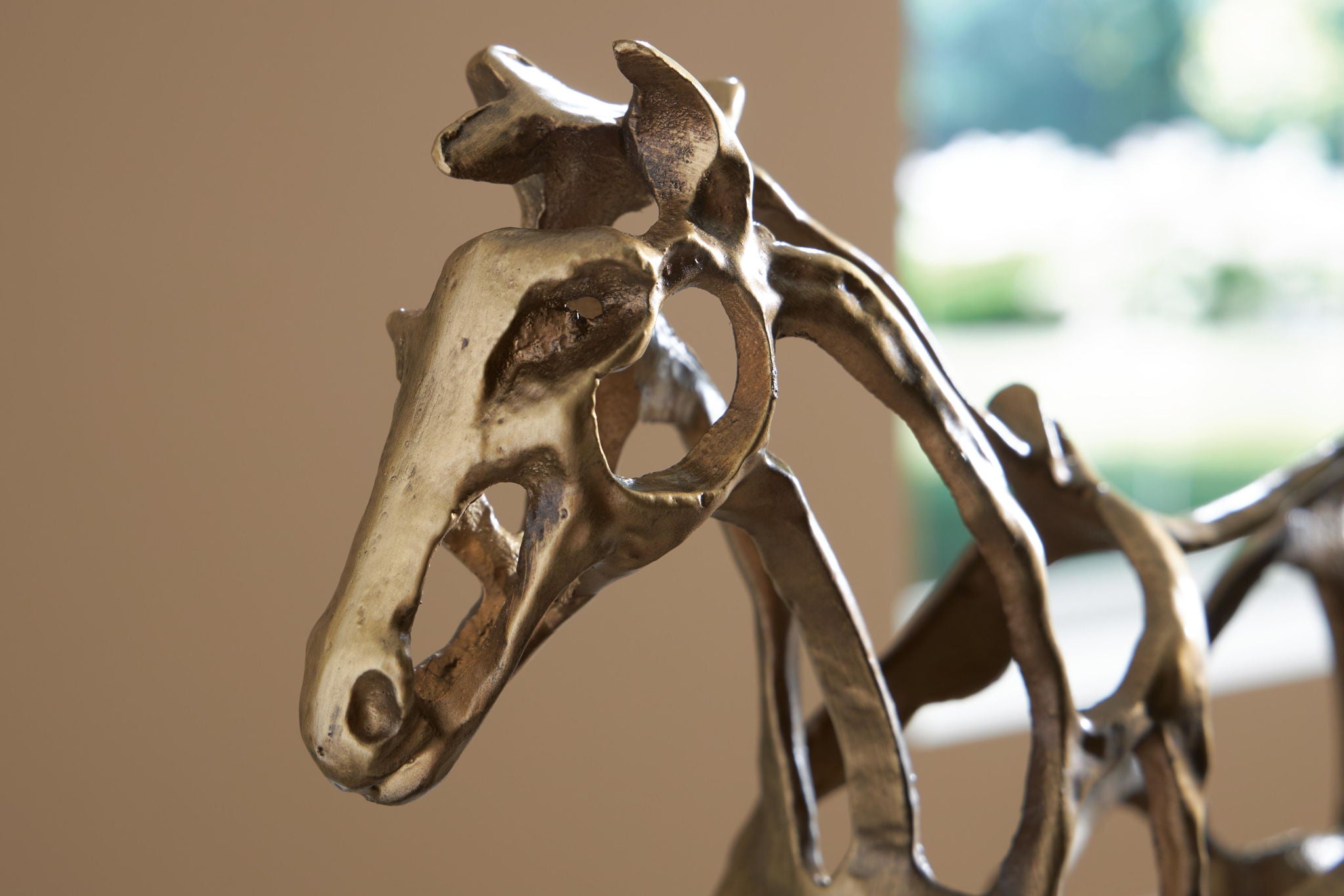 Grainville - Sculpture - Antique Gold Finish - Image 3