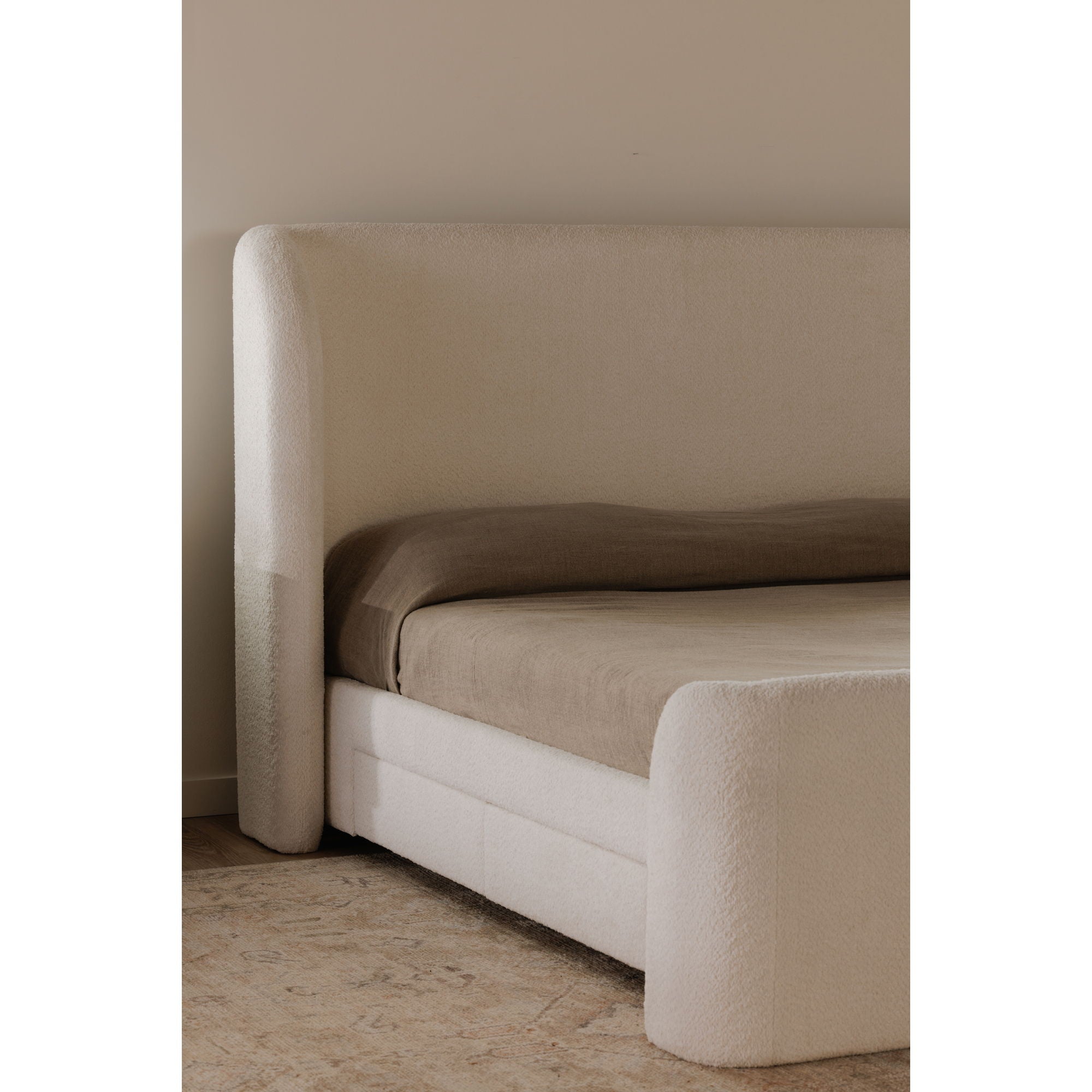 Sophia - King Bed - Cream - Image 2