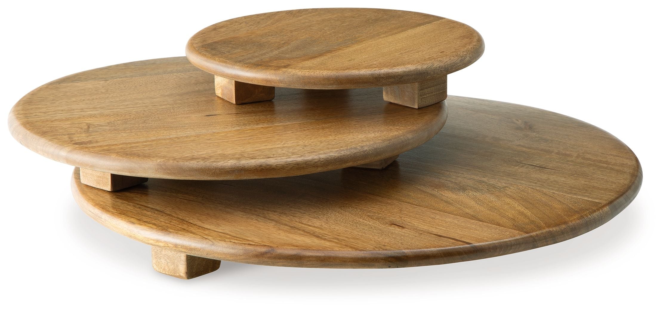 Kaidler – Tray Set (Set of 3) – Brown