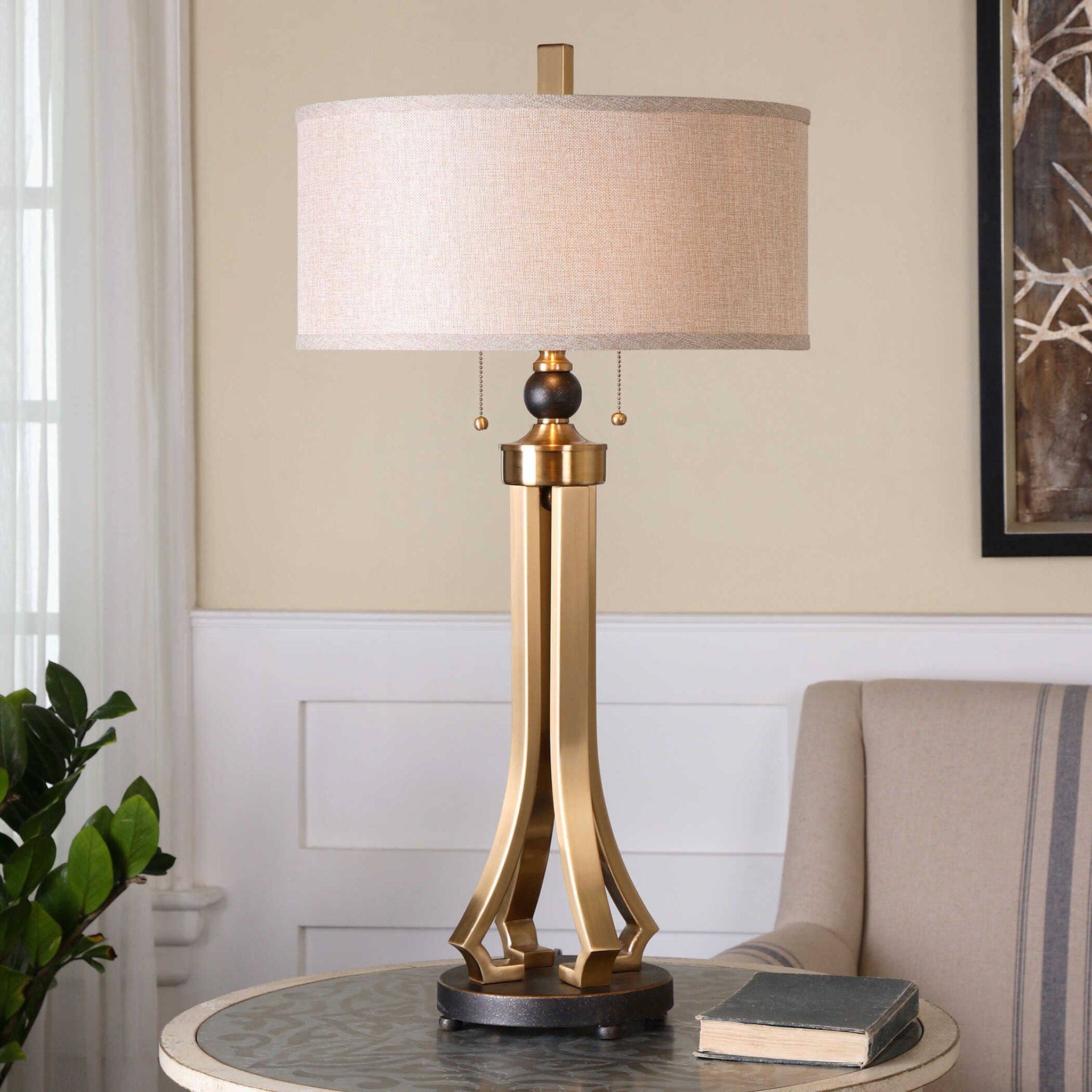 Selvino - Table Lamp - Brushed Brass - Image 3