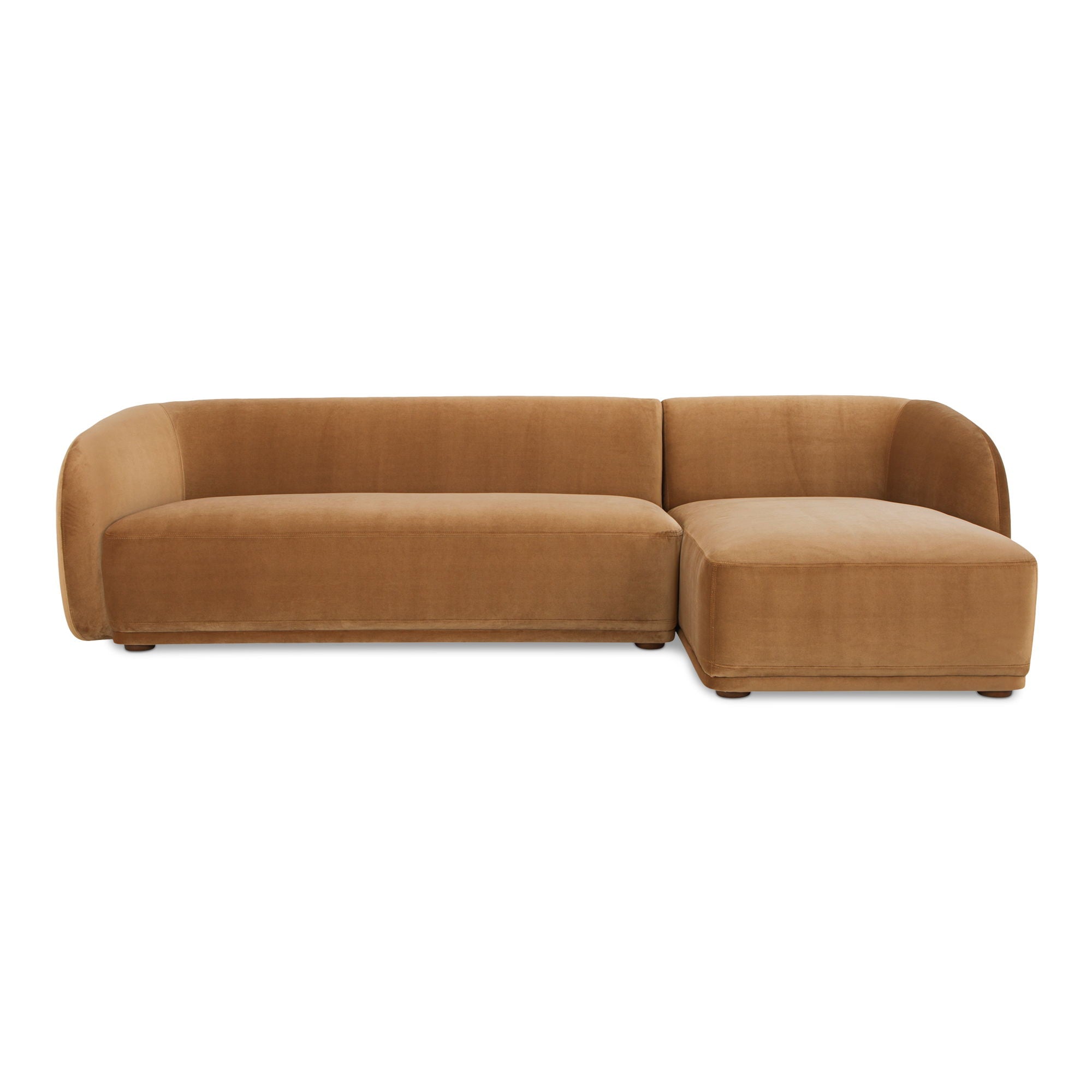 Faye - Right Sectional - Tan - Image 1