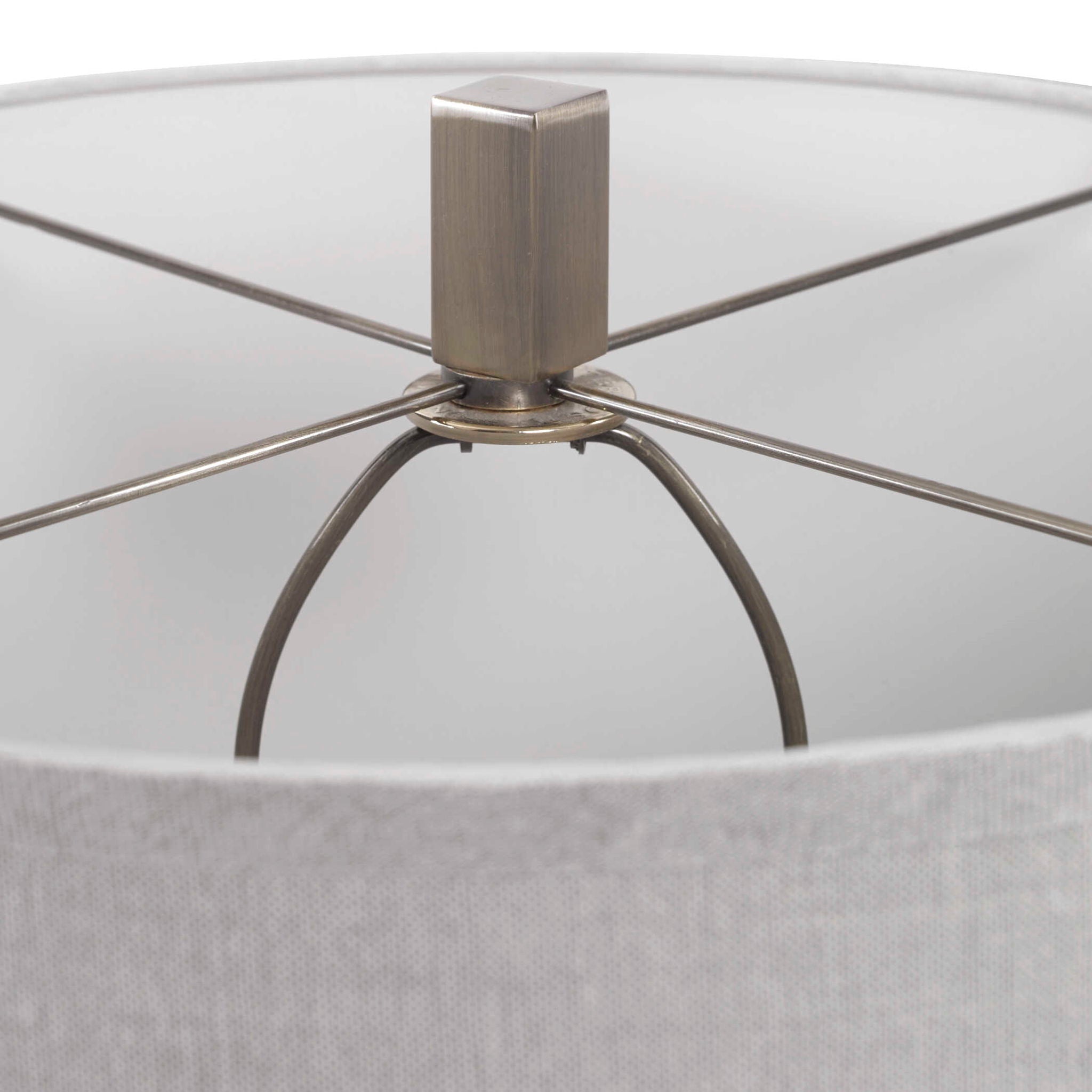 Vilminore - Glass Table Lamp - Gray - Image 3