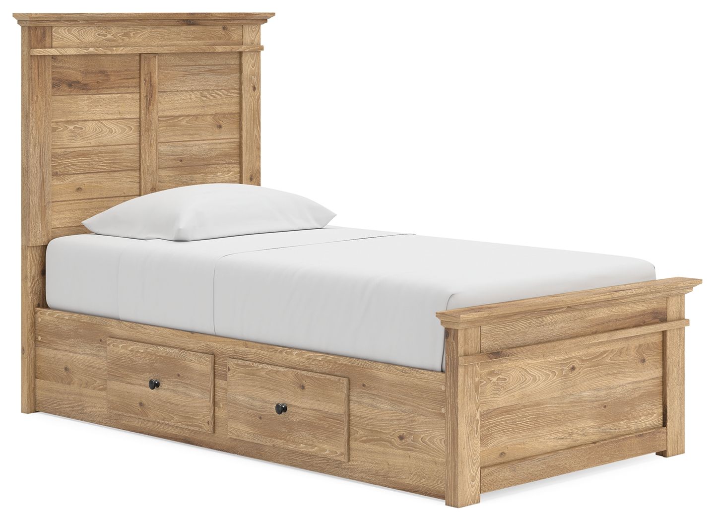 Makidern - Panel Storage Bed With Under Bed Storage Unit - Image 3