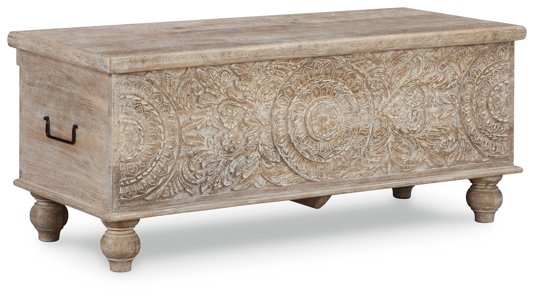 Fossil Ridge – Storage Bench – Beige