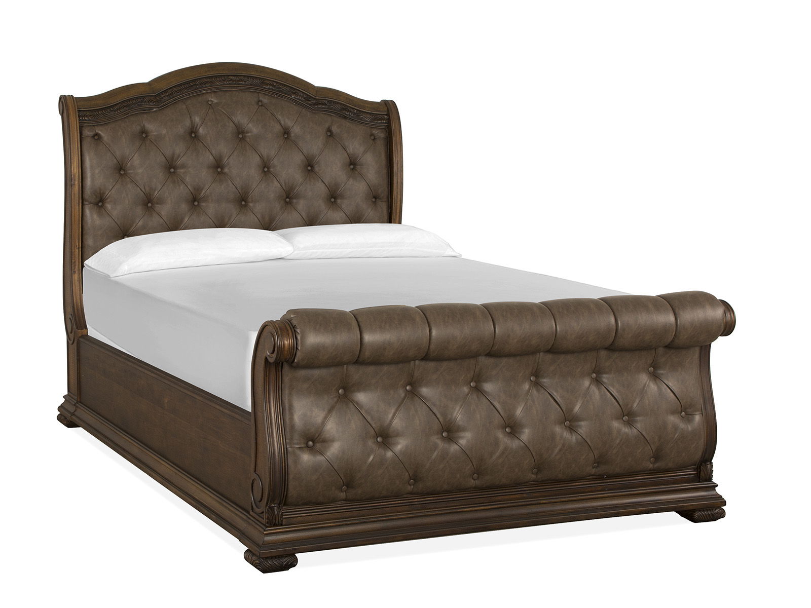 Durango – Upholstered Sleigh Bed