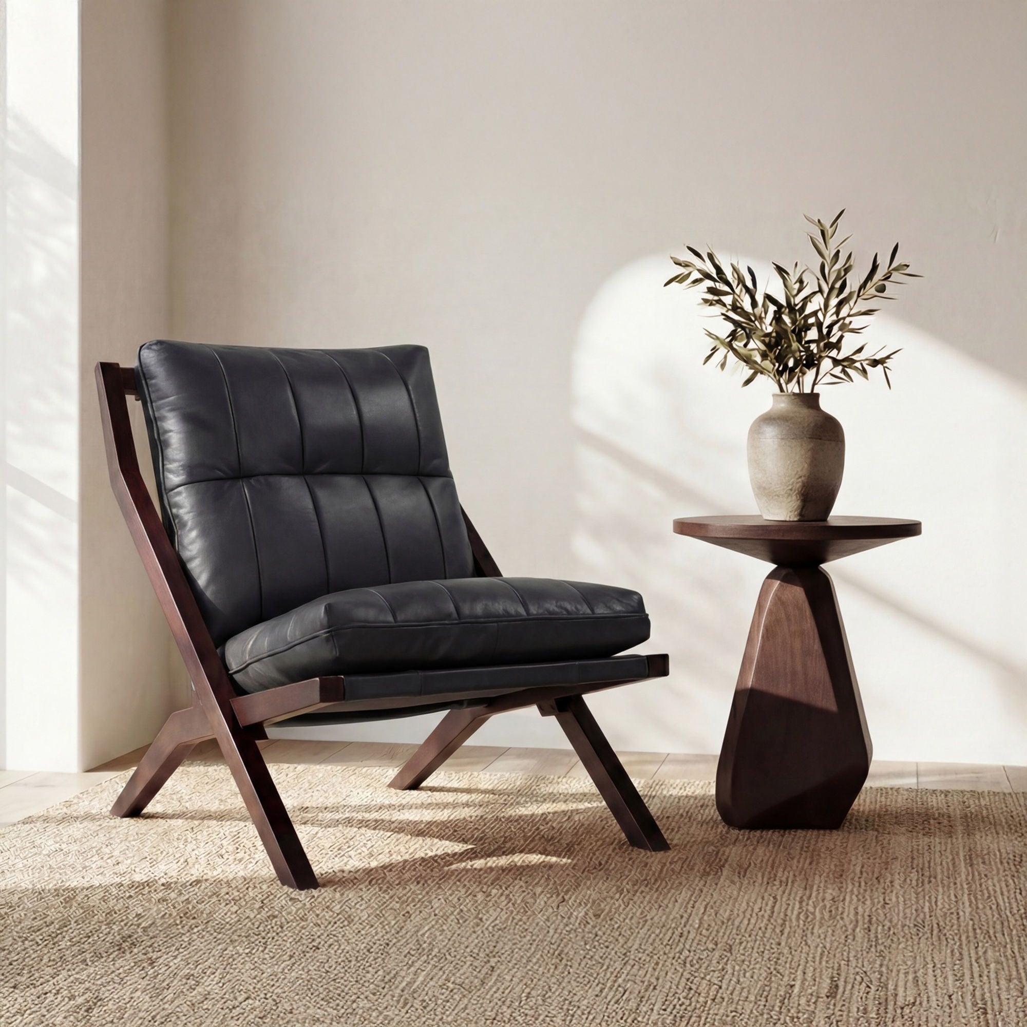 Preston – Accent Chair – Black