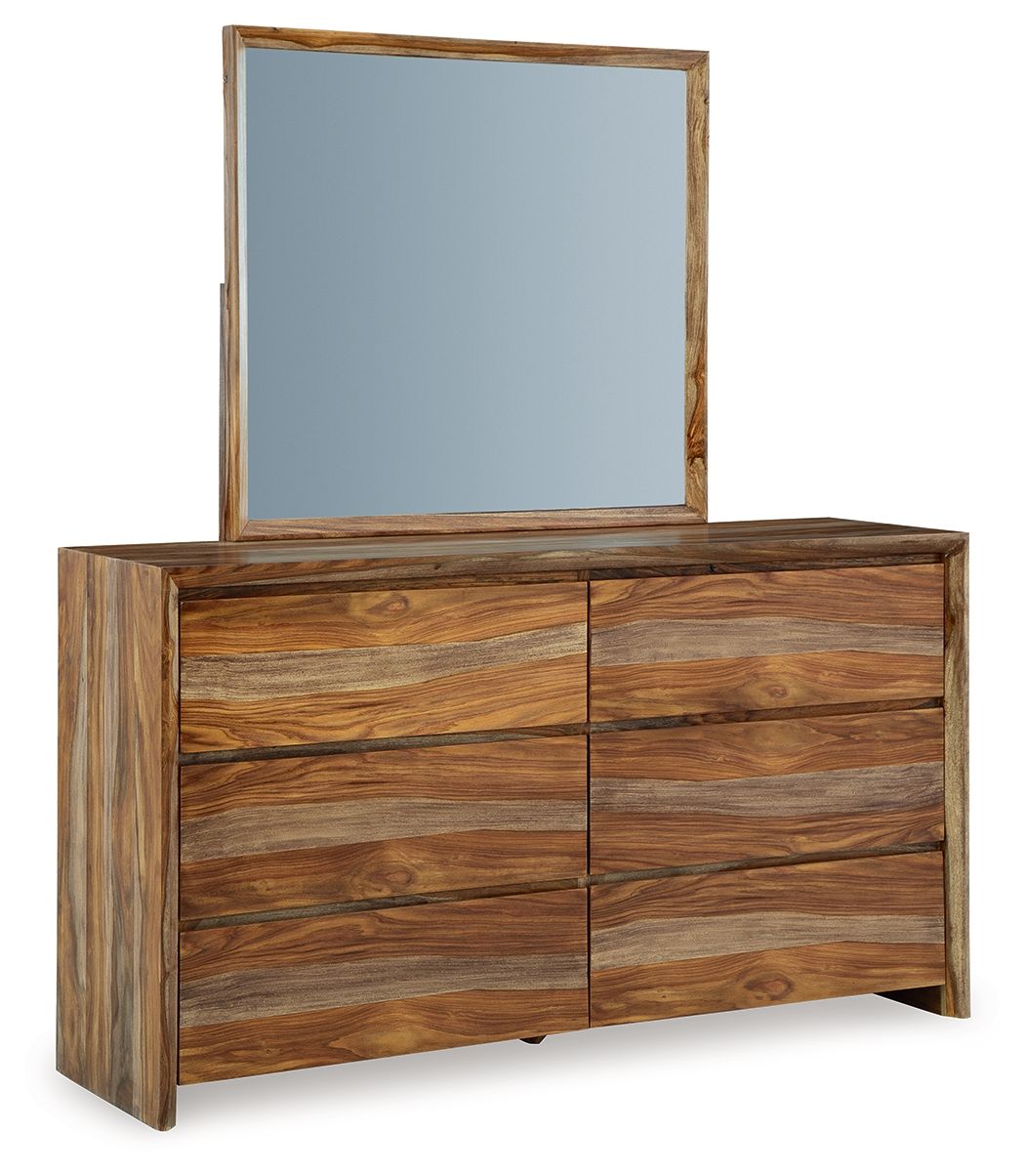 Dressonni – Dresser And Mirror – Brown