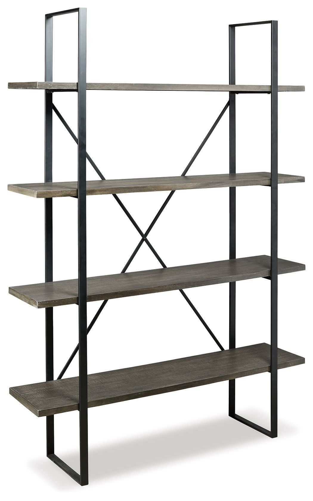 Gilesgrove – Bookcase – Black / Gray