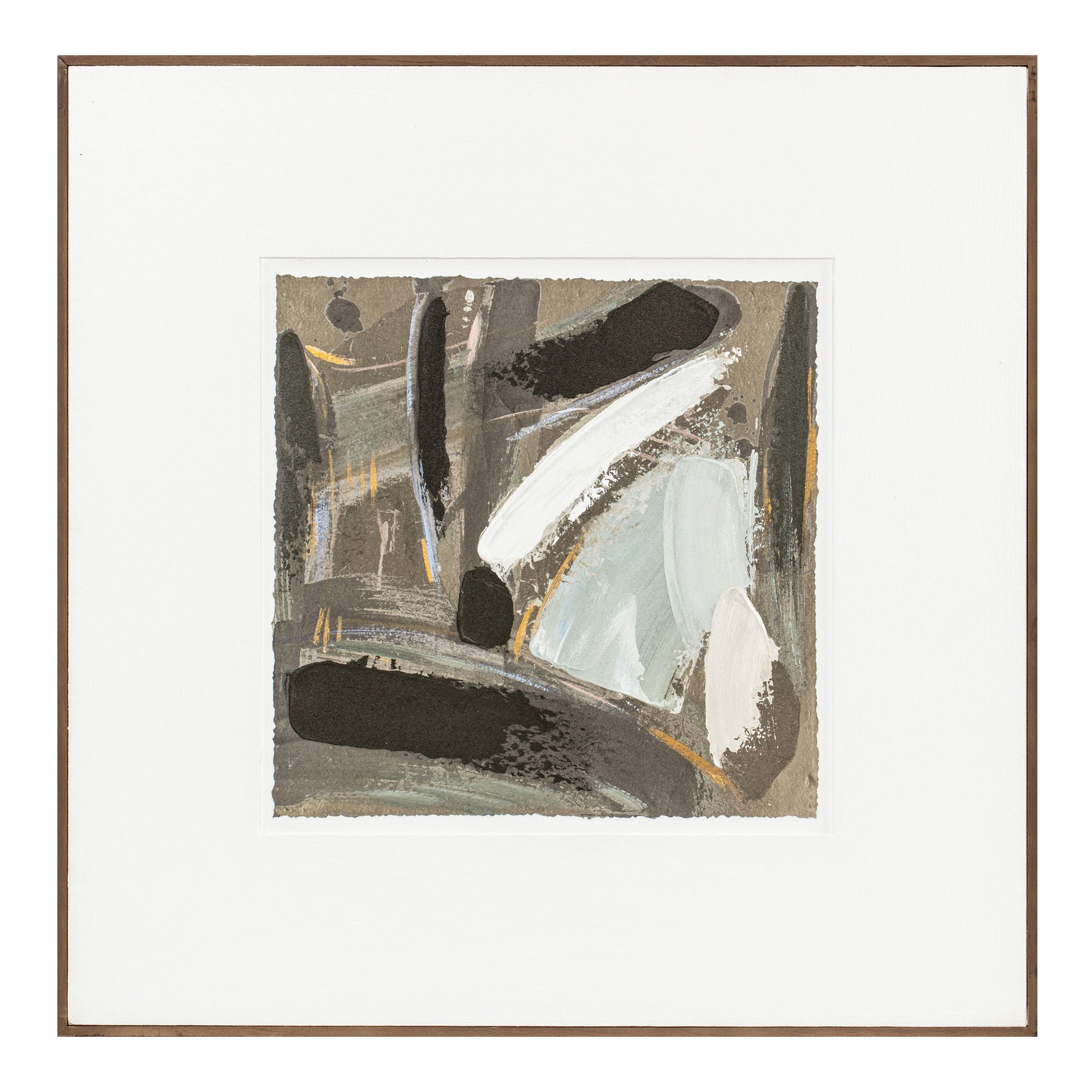 Sonnet – Framed Painting – Gray