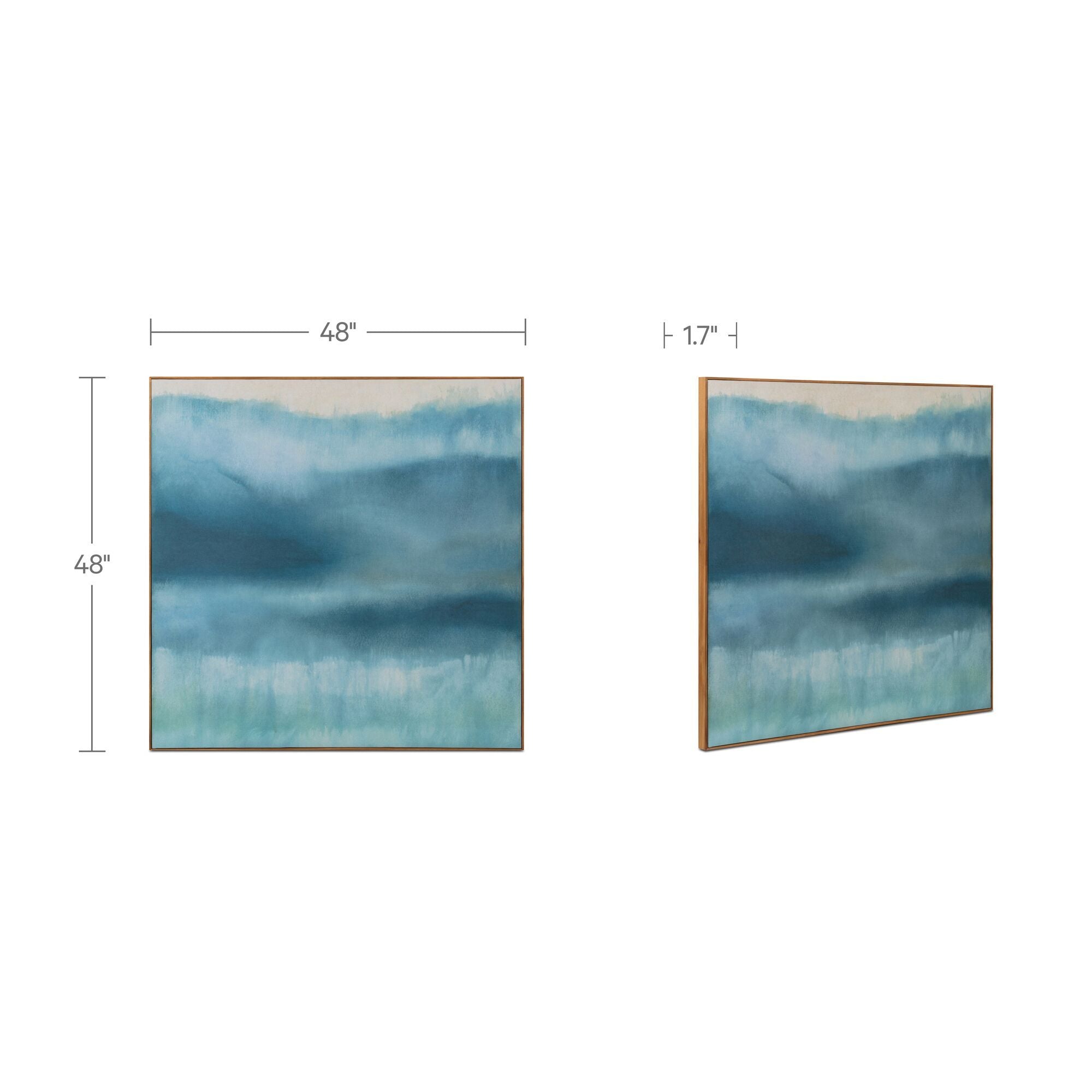 Neptune - Framed Painting - Multicolor - Image 2