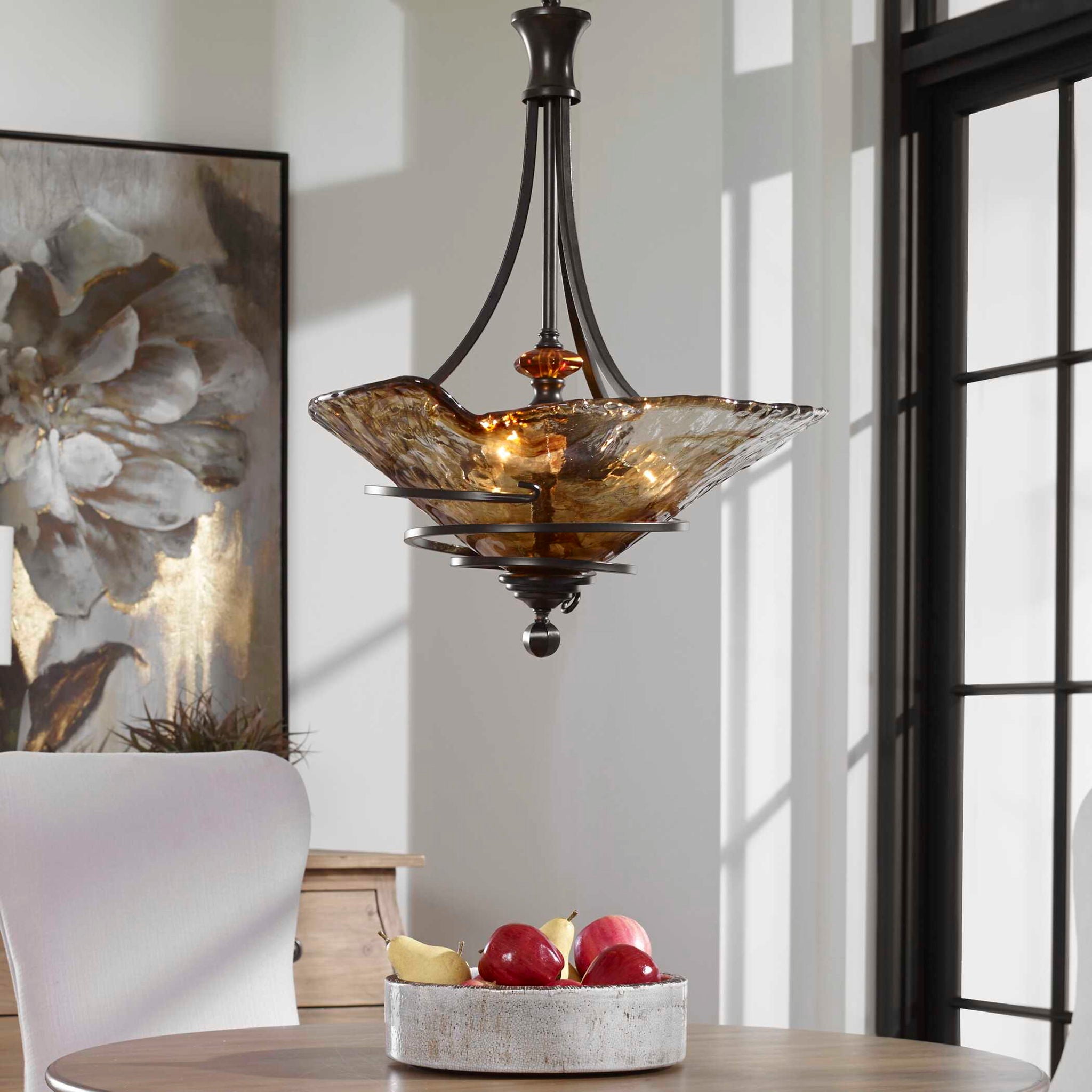 Vitalia - 3 Light Pendant - Oil Rubbed Bronze - Image 2