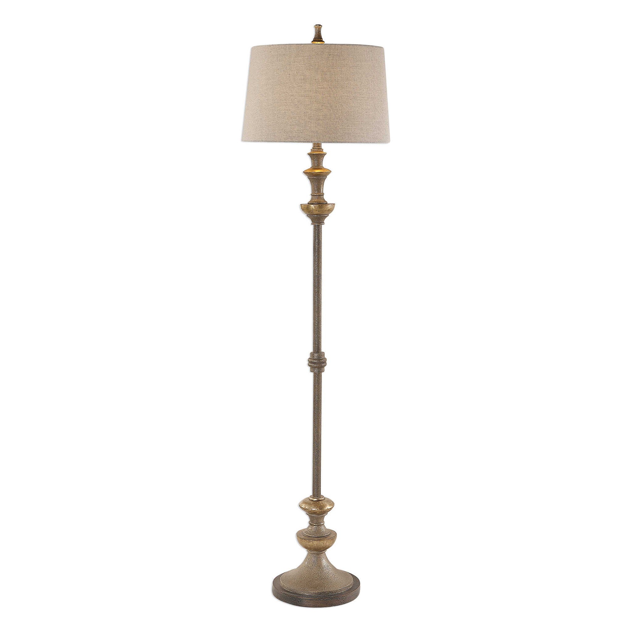 Vetralla - Floor Lamp - Silver Bronze - Image 1
