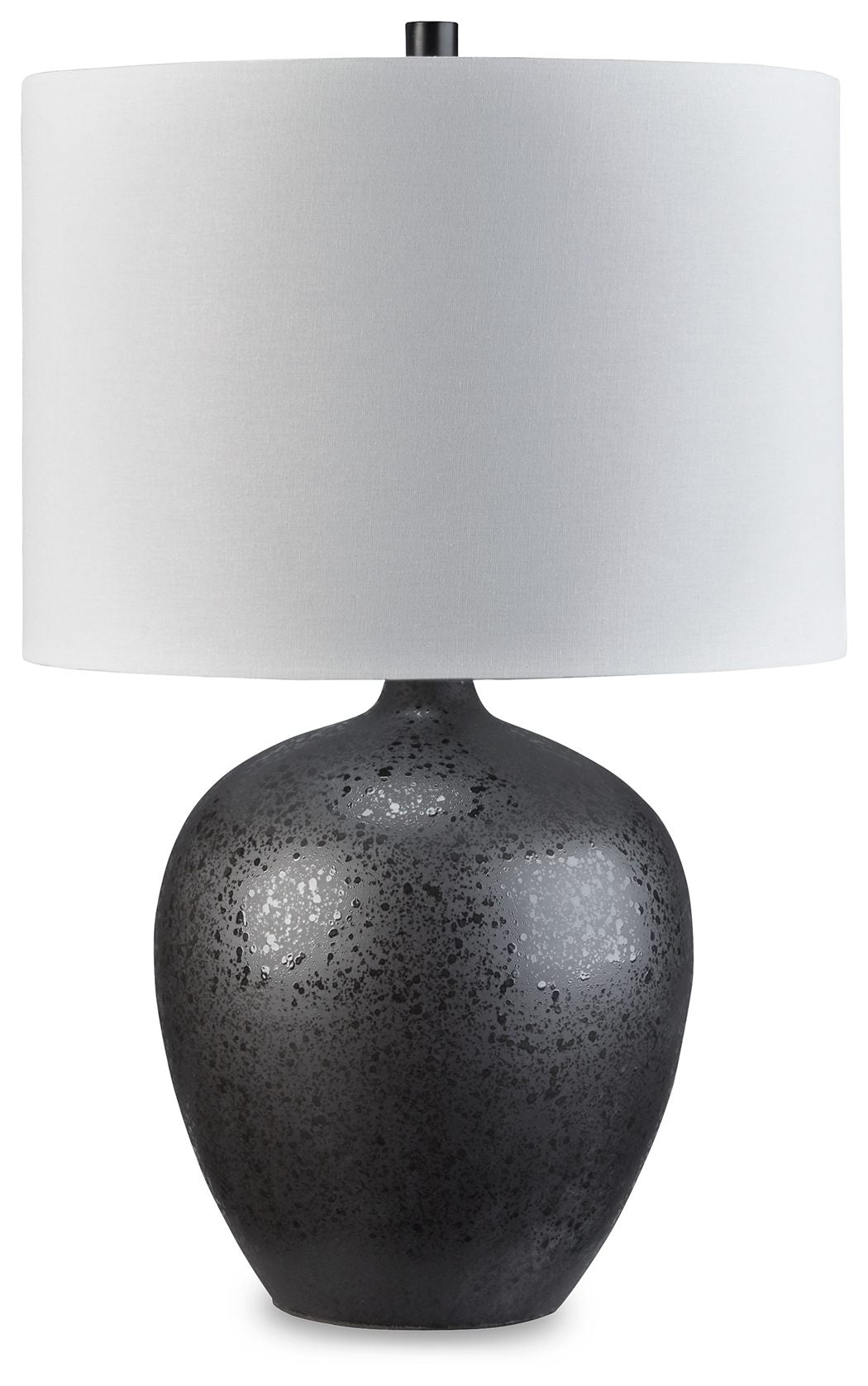 Ladstow - Ceramic Table Lamp  - Black - Image 1
