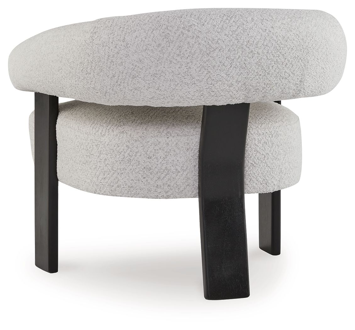 Dultish - Accent Chair - Snow - Image 3