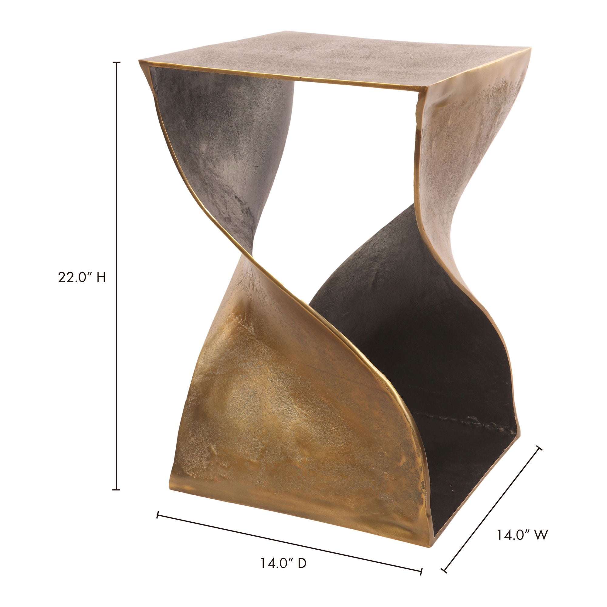 Twist - Accent Table - Brown - Image 3