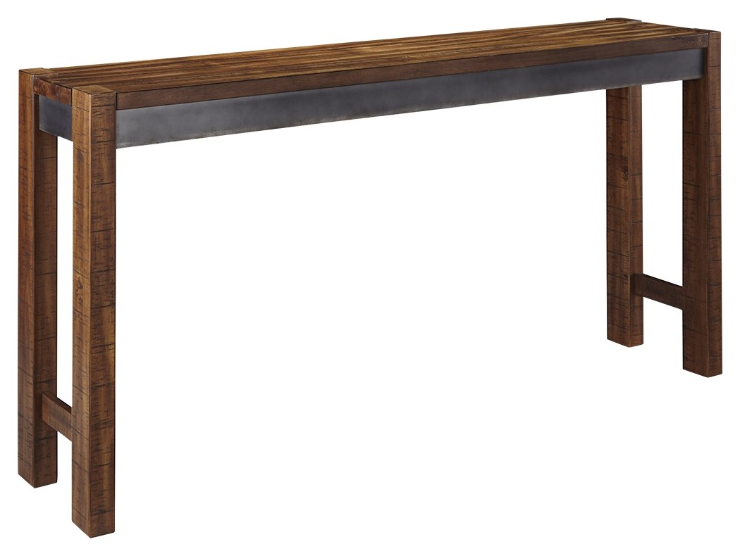 Torjin - Long Counter Table - Dark Brown - Image 1