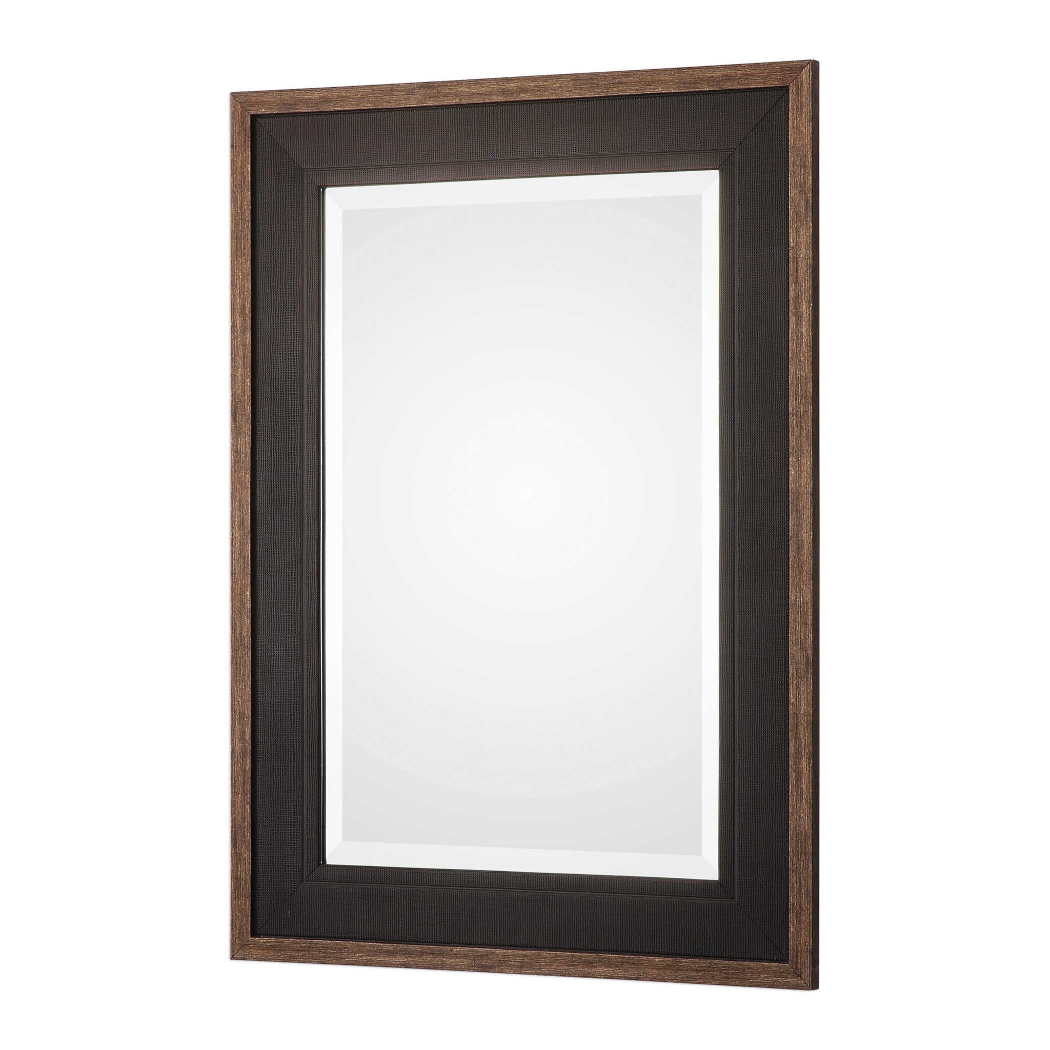 Staveley - Rustic Mirror - Black - Image 2