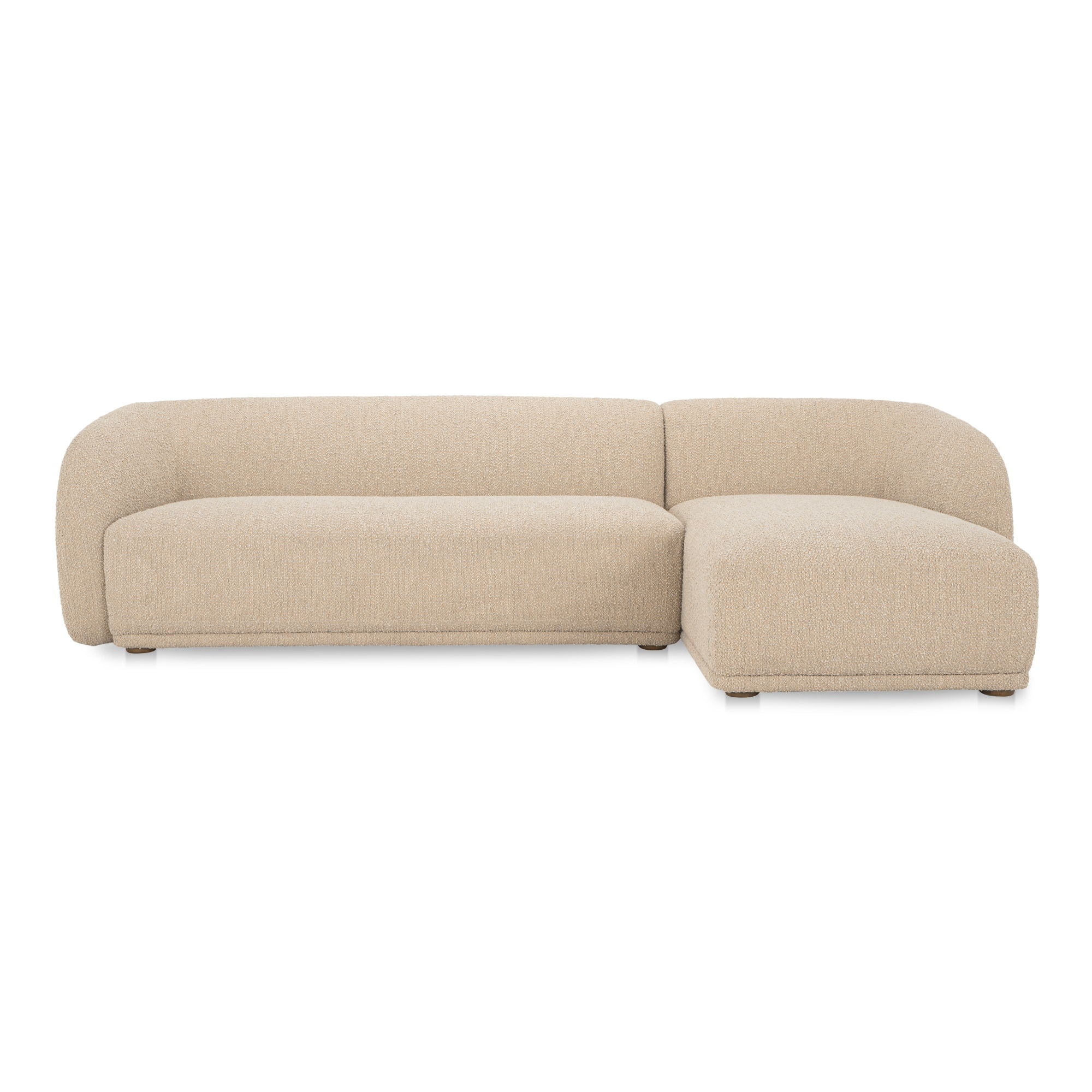 Faye - Right Sectional - Beige - Image 1