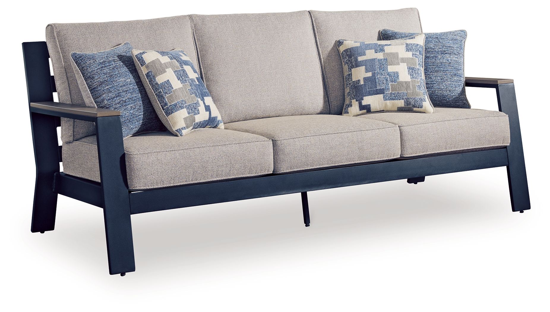 East Beach – Sofa With Cushion – Blue