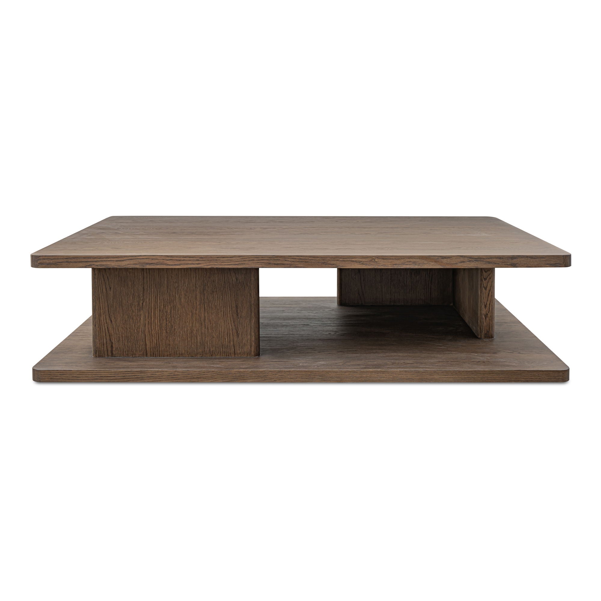 Casey - Large Coffee Table - Dark Brown - Image 1