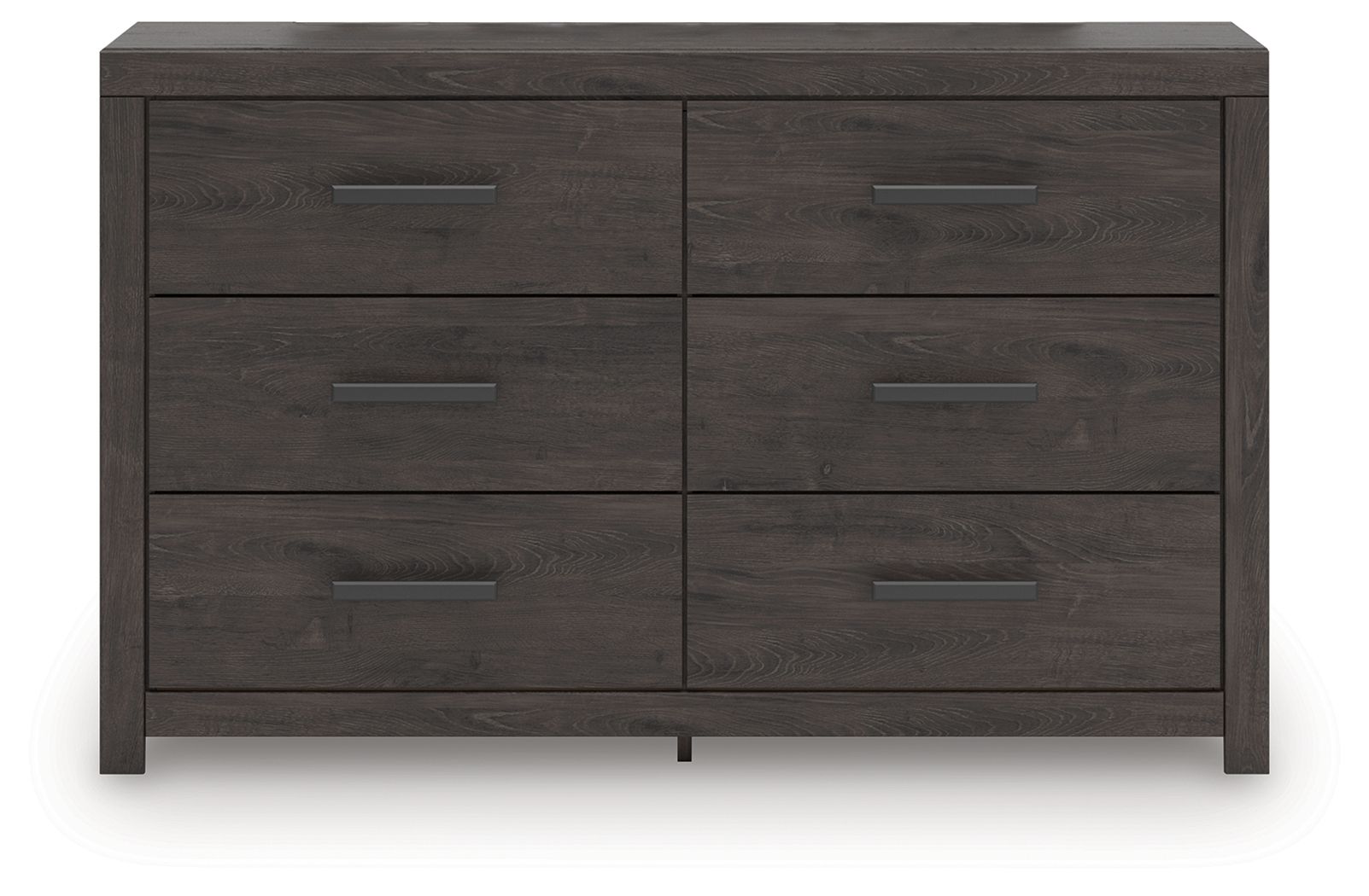 Prendonea – Six Drawer Dresser – Charcoal