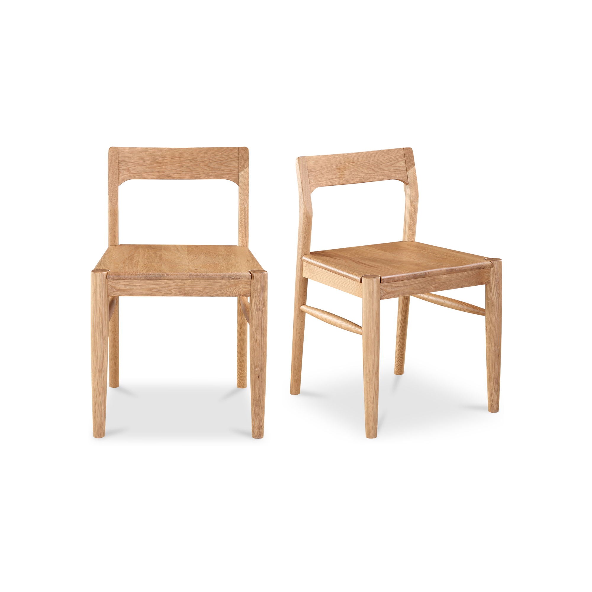 Owing - Dining Chair (Set of 2) - Natural Oak - Image 1