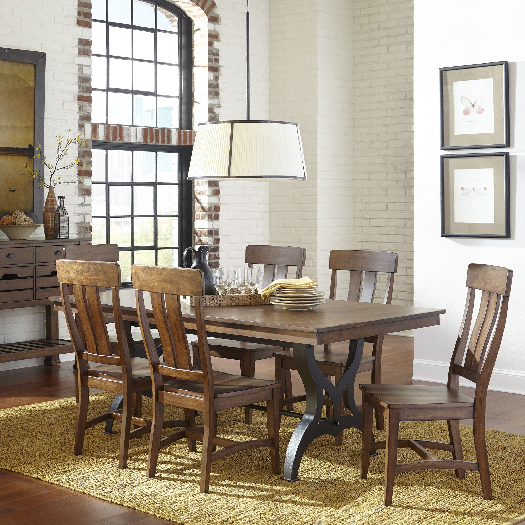 District - Slat Chair - Copper - Image 2