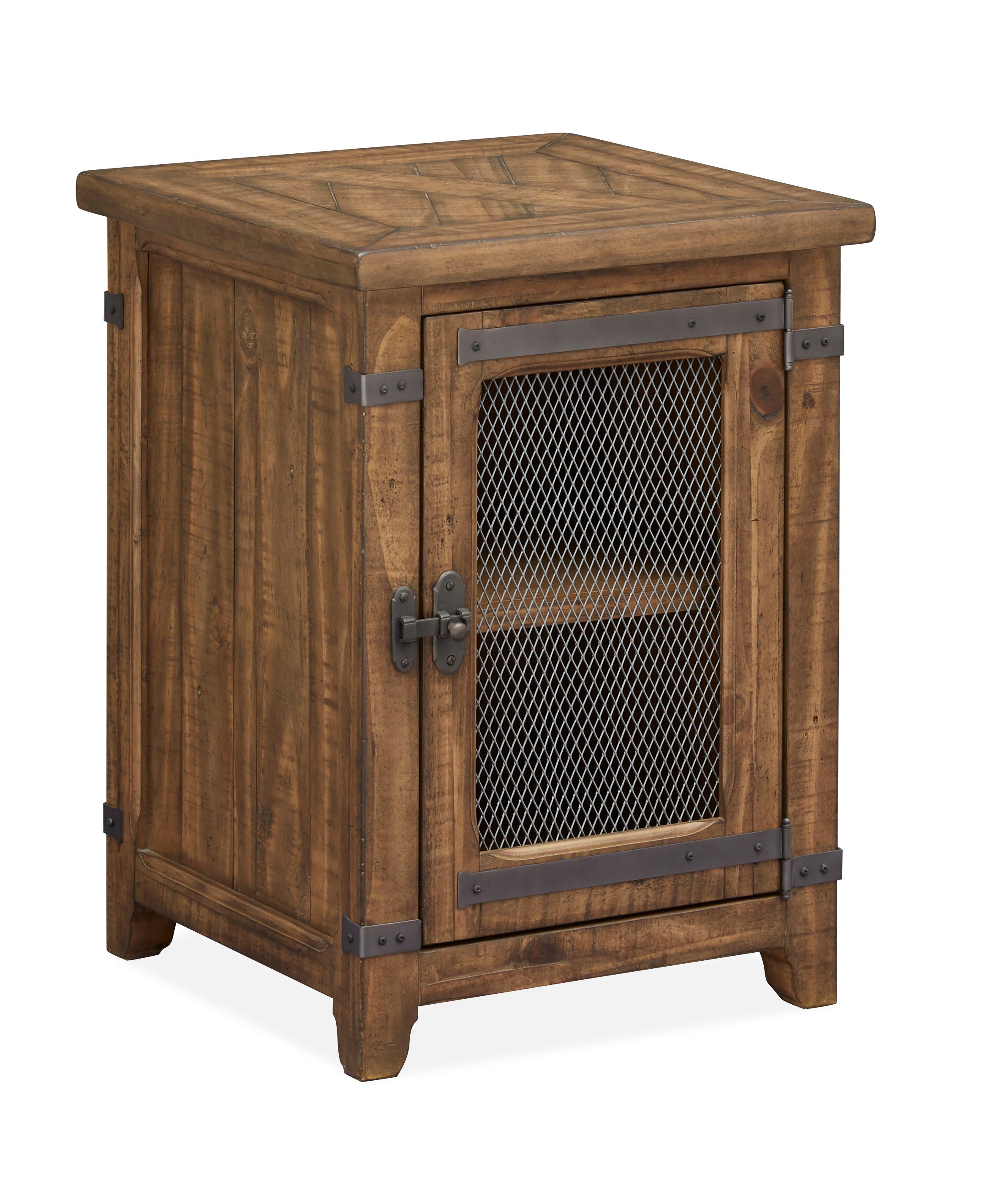 Chesterfield – Chairside End Table – Farmhouse Timber