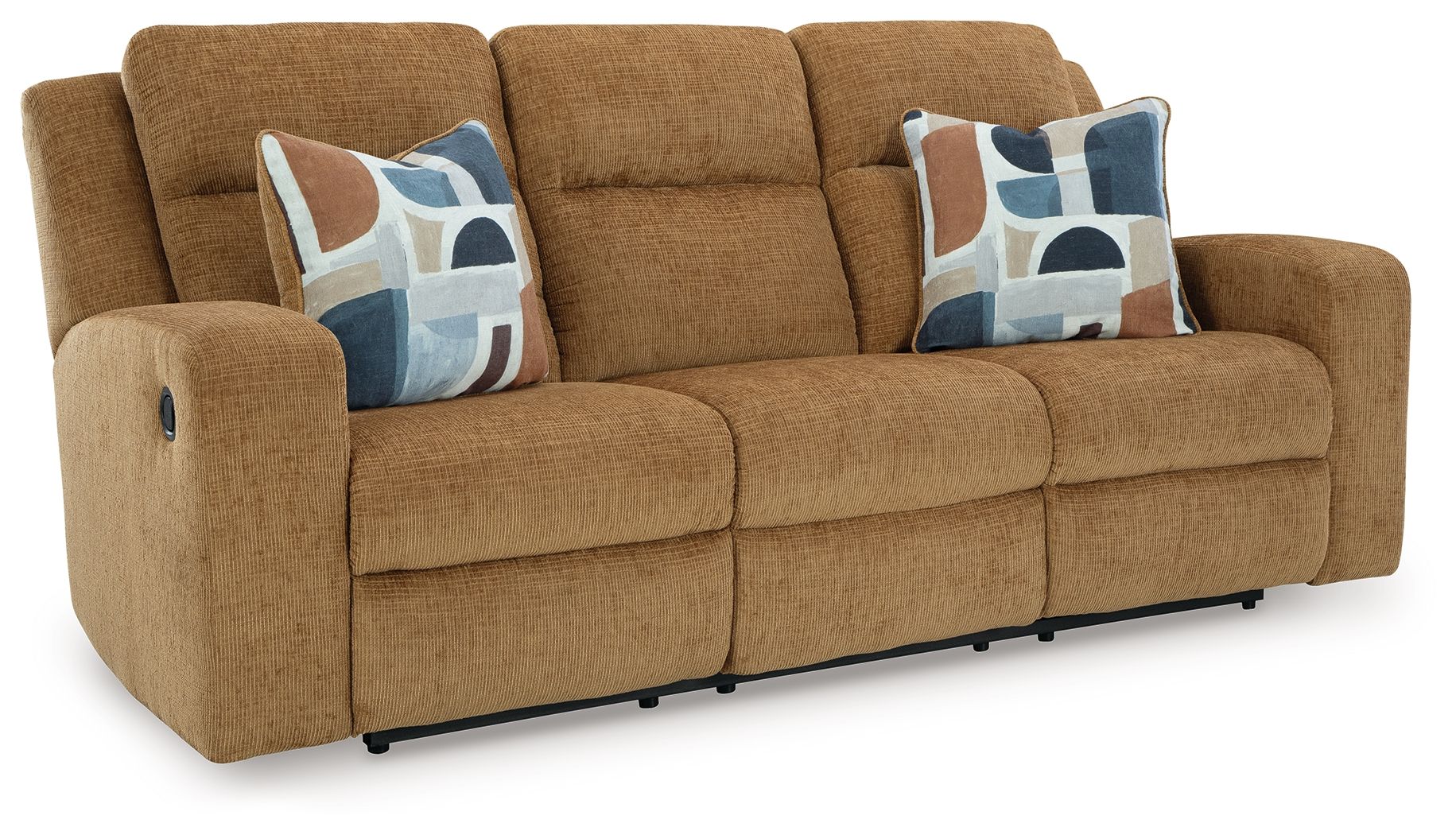 Kanlow – Reclining Sofa – Fabric – Honey