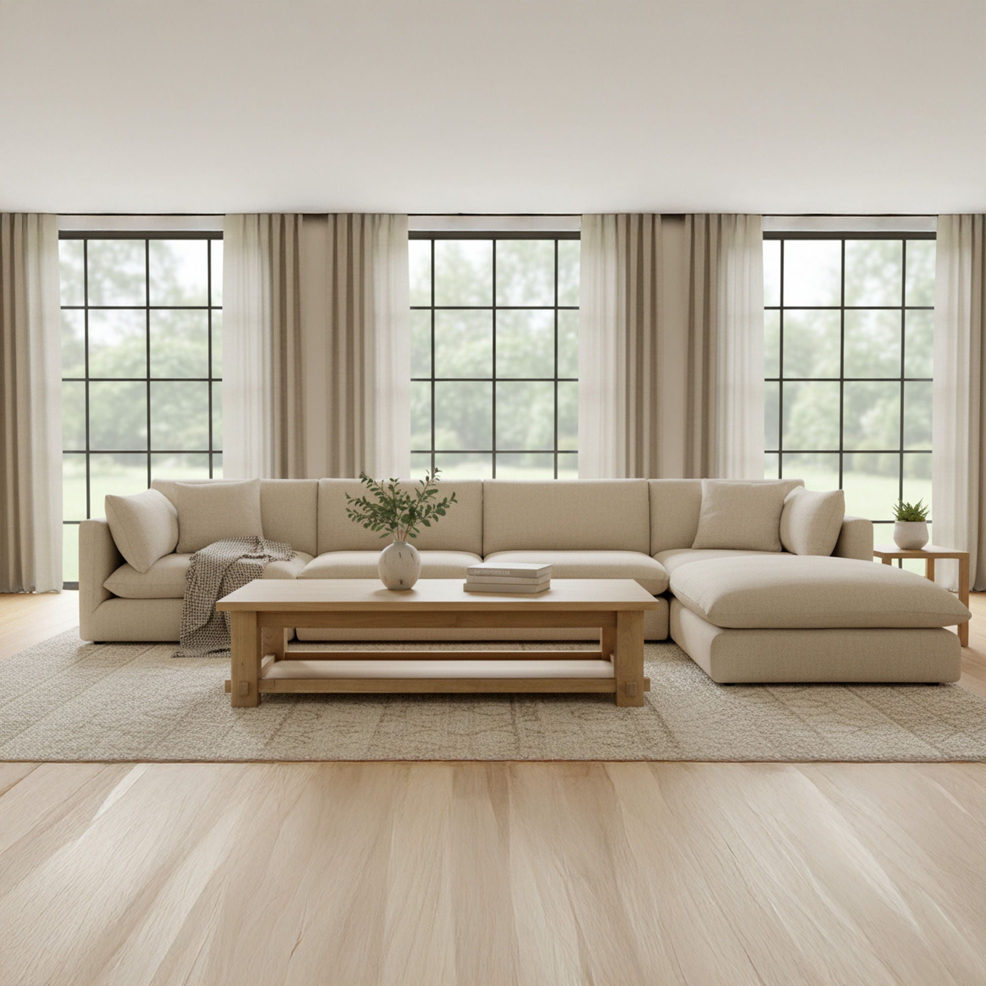 Morey - Coffee Table - Natural - Image 3