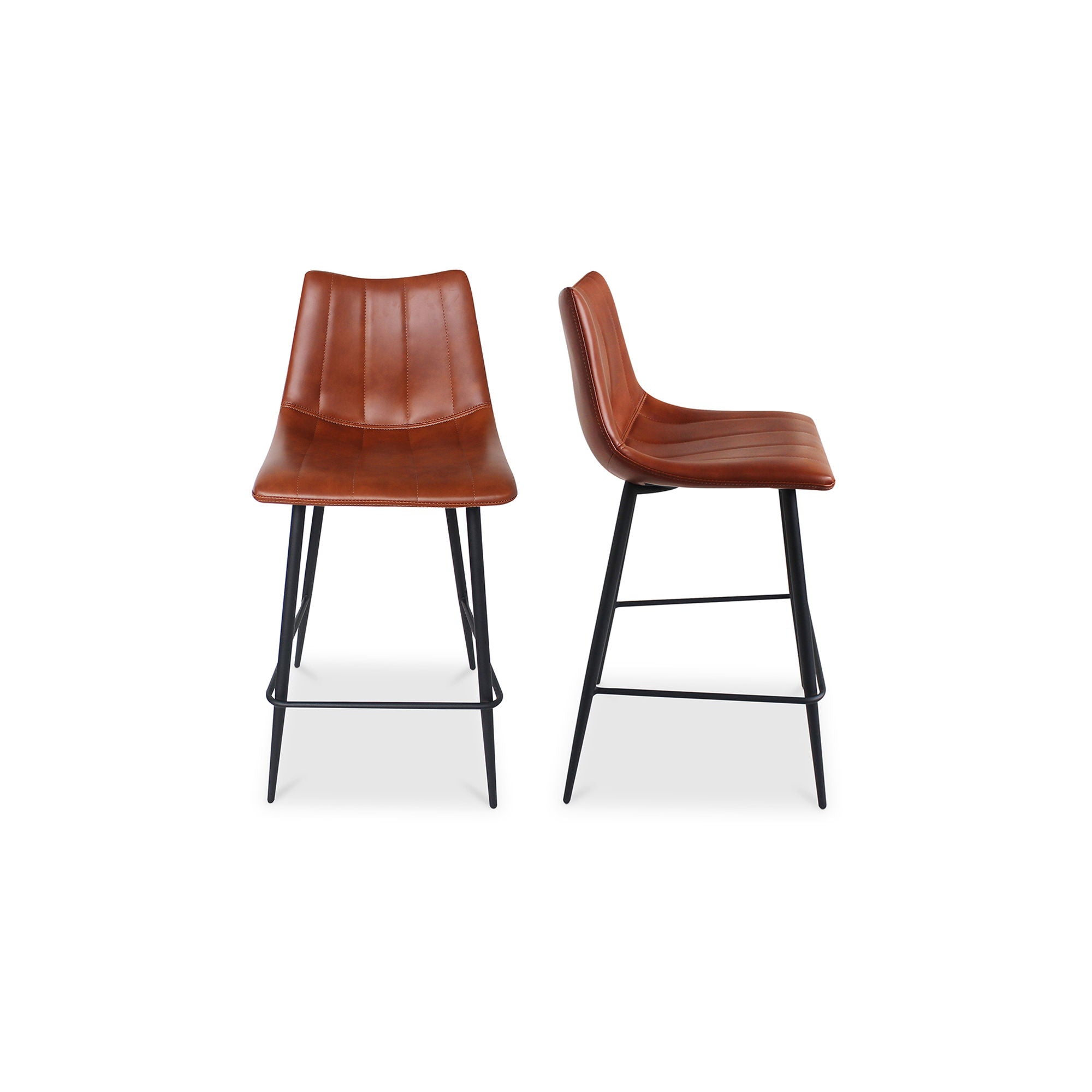 Alibi – Counter Stool (Set of 2) – Brown