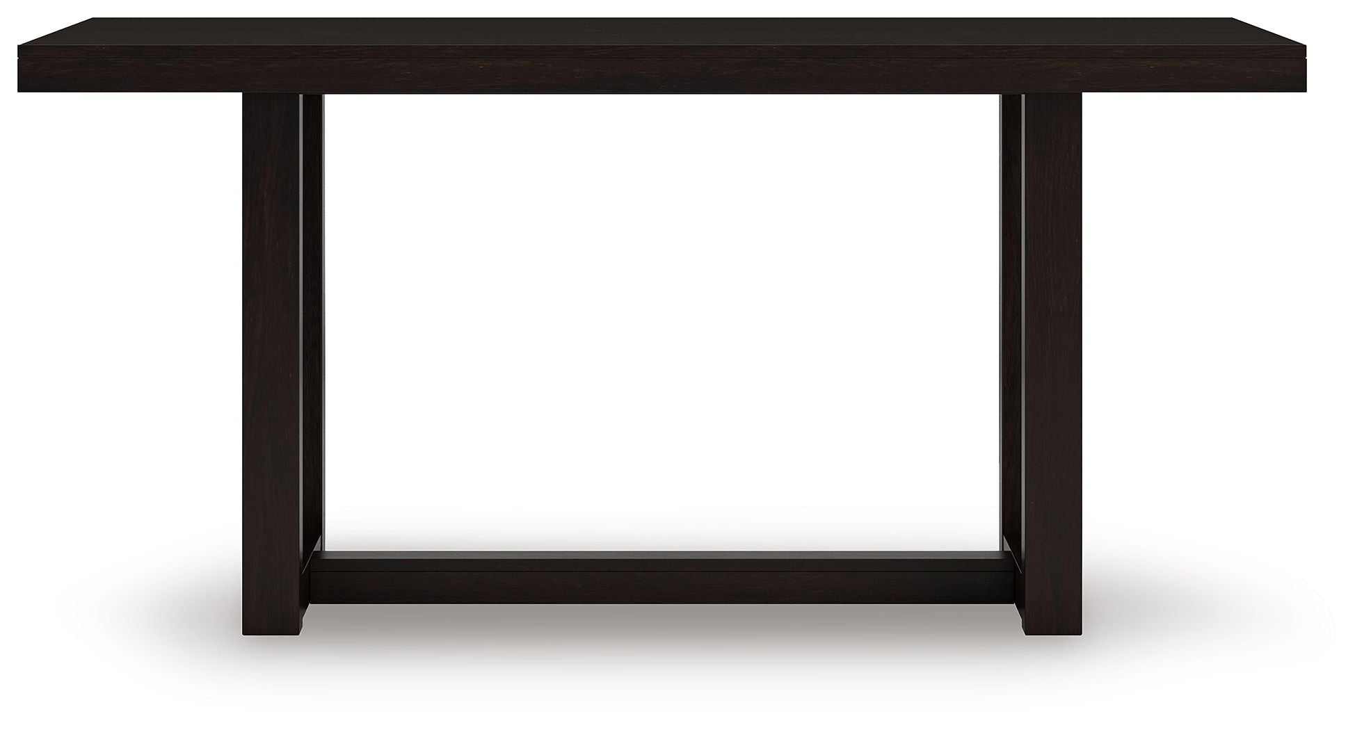 Neymorton - Rectangular Dining Room Counter Table - Dark Grayish Brown - Image 2