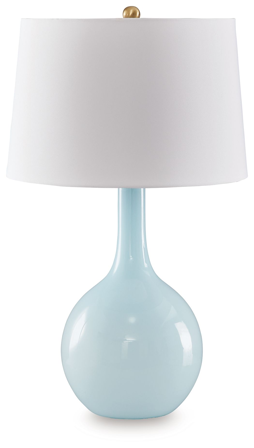 Rylanton - Glass Table Lamp - Aqua - Image 1