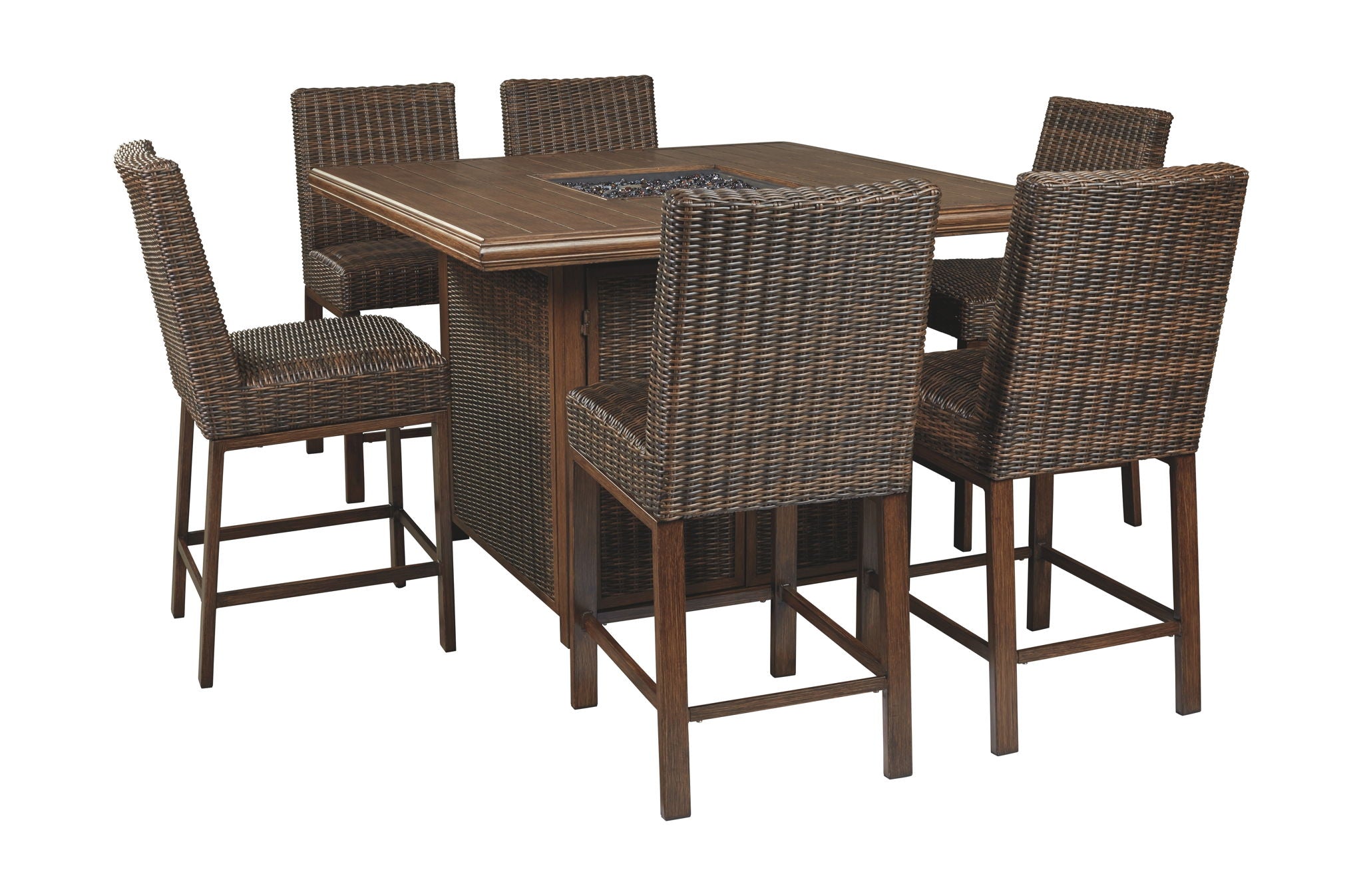Paradise Trail - Outdoor Fire Pit Table Set - Image 1