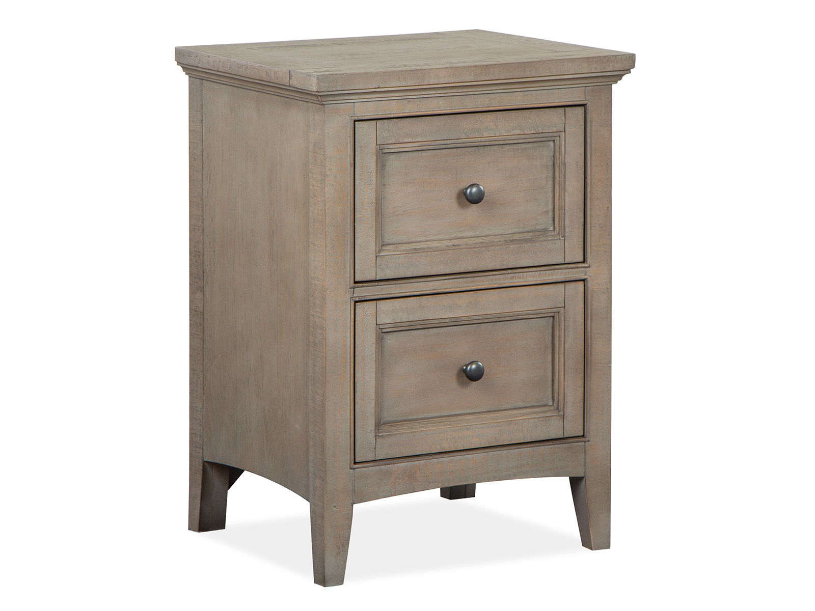 Paxton Place - Small Drawer Nightstand - Dovetail Gray - Image 1