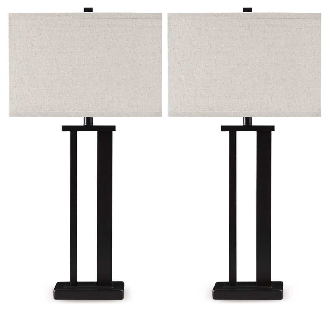 Aniela - Metal Table Lamp Set - Image 2