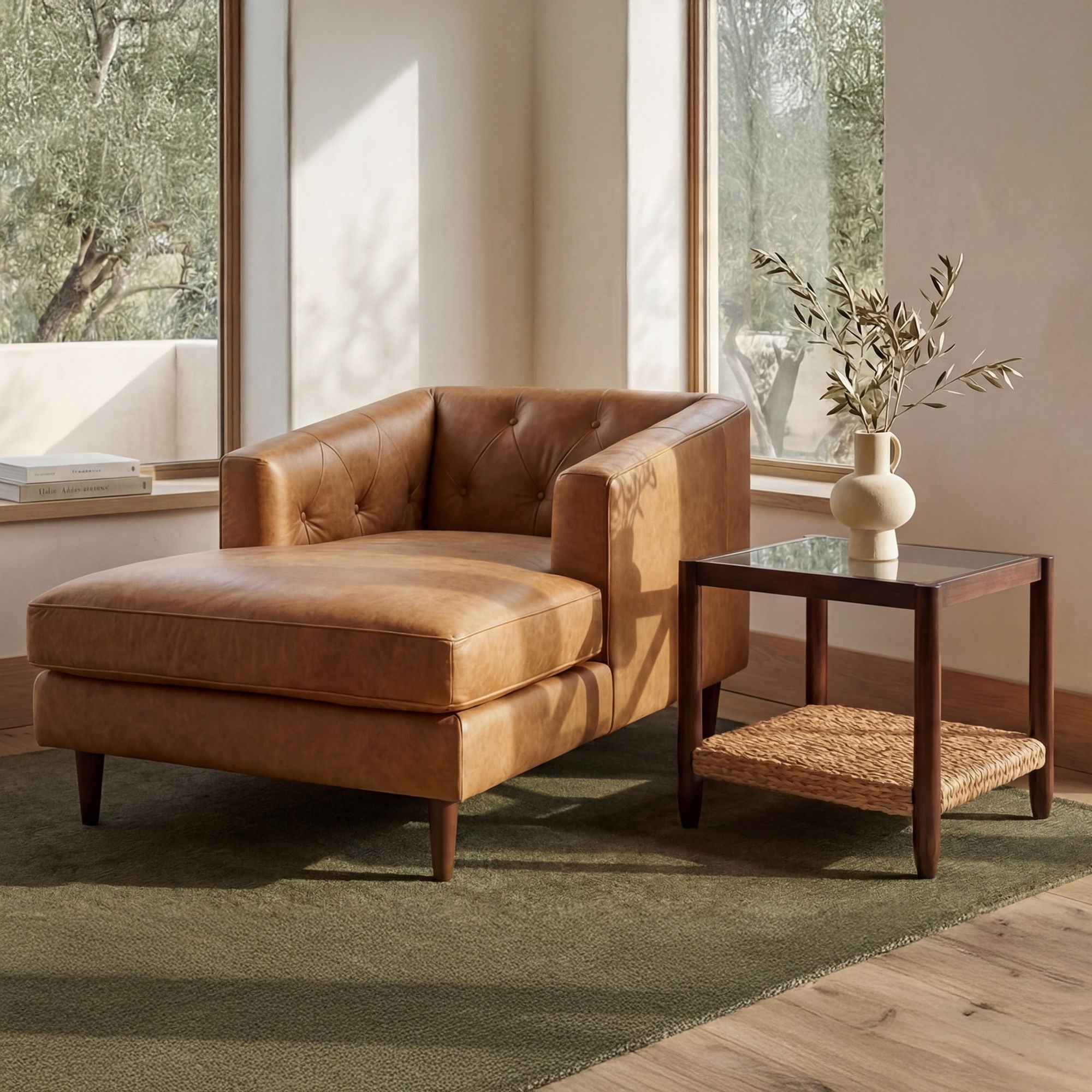 Beth - Side Table - Brown - Image 1