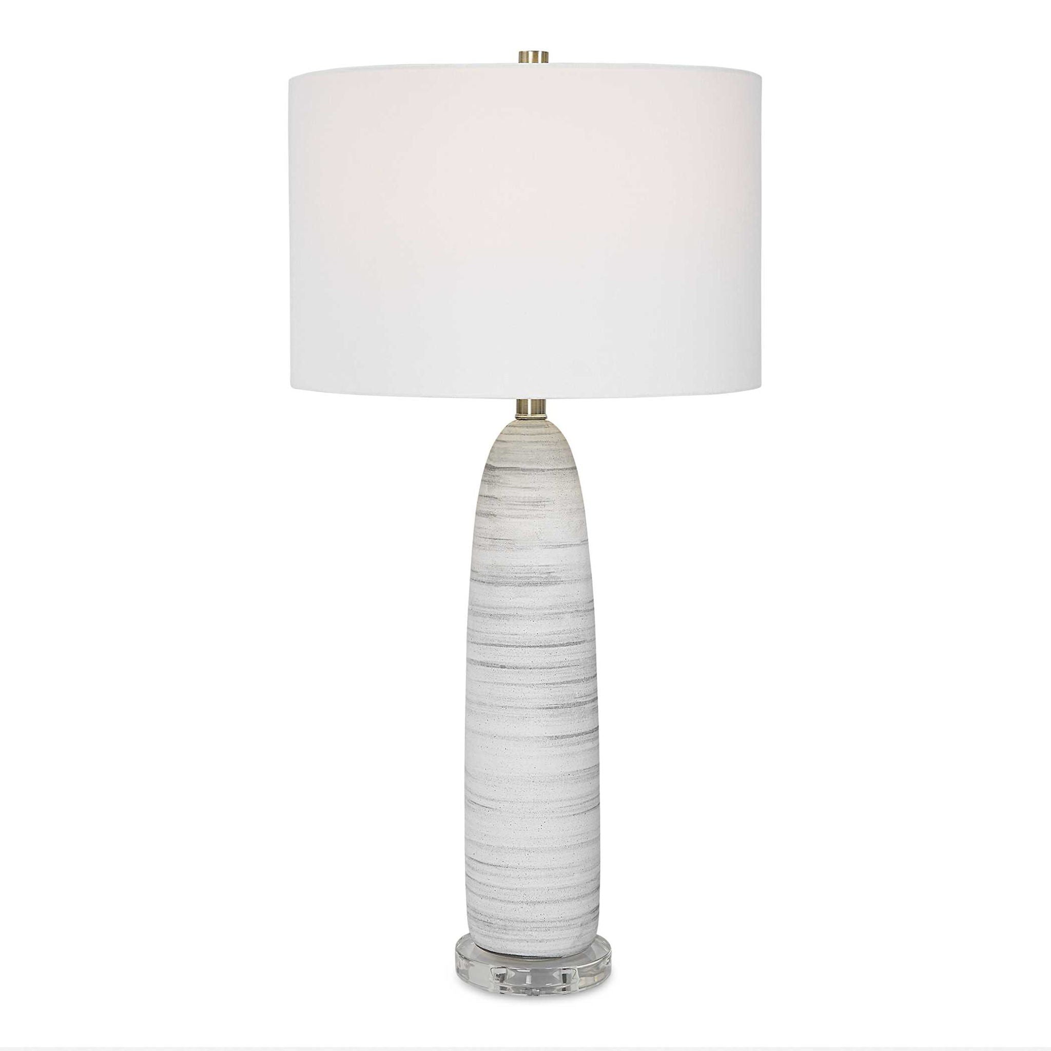 Levadia - Matte Table Lamp - White - Image 1
