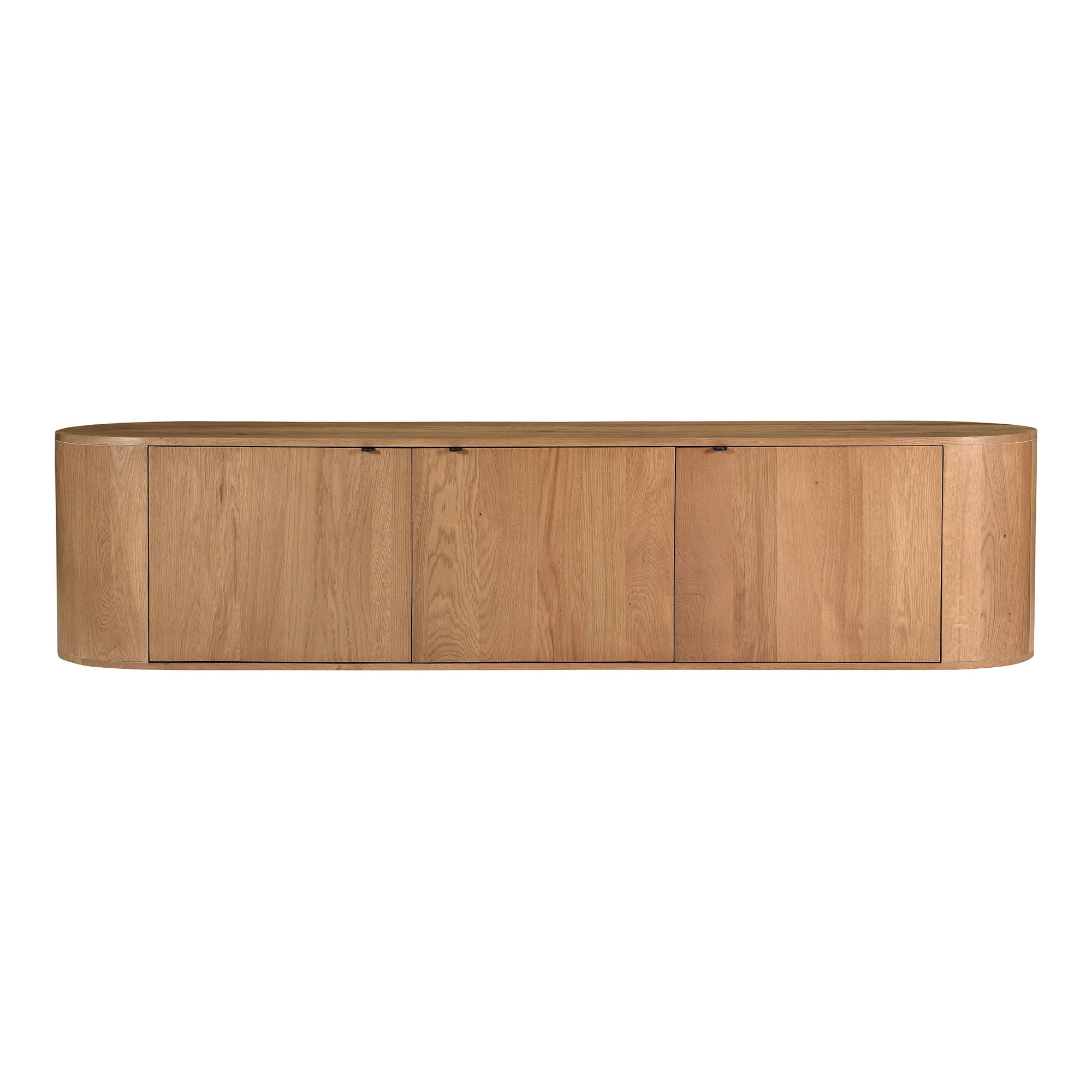 Theo - Media Bench - Natural Oak - Image 1