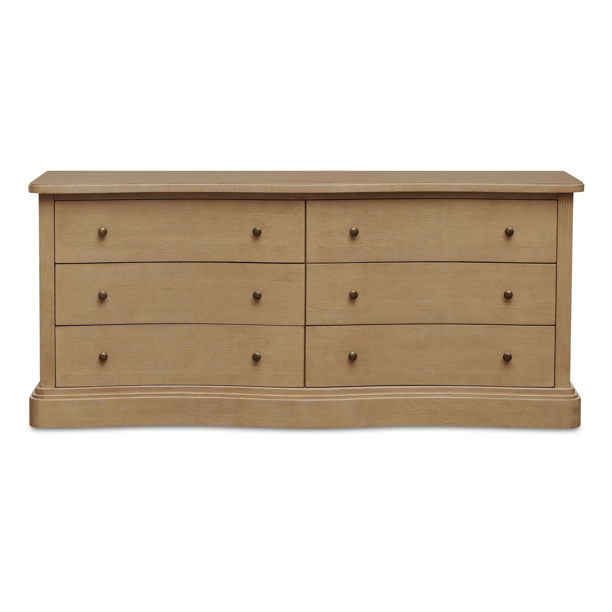 Clarence – 6 Drawer Dresser – Natural