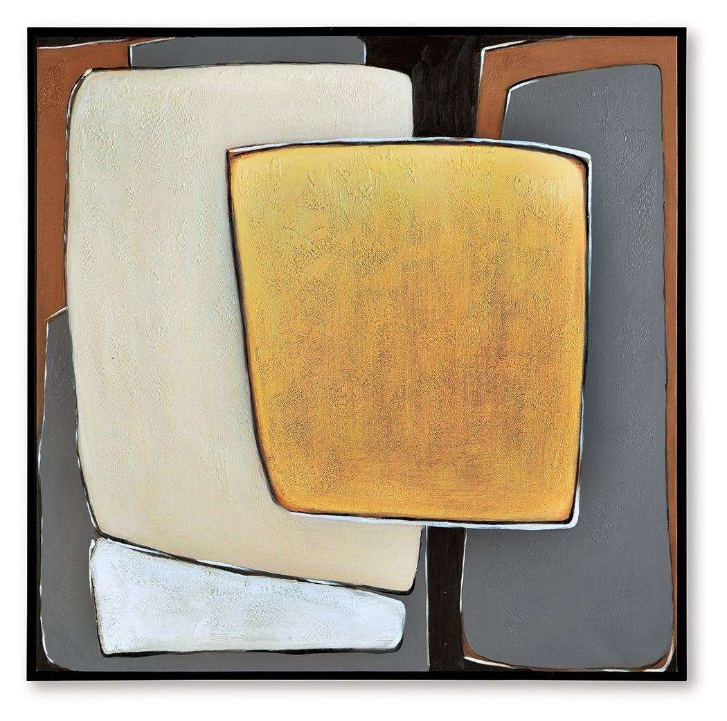Actman – Wall Art – Cream / Brown / Gray