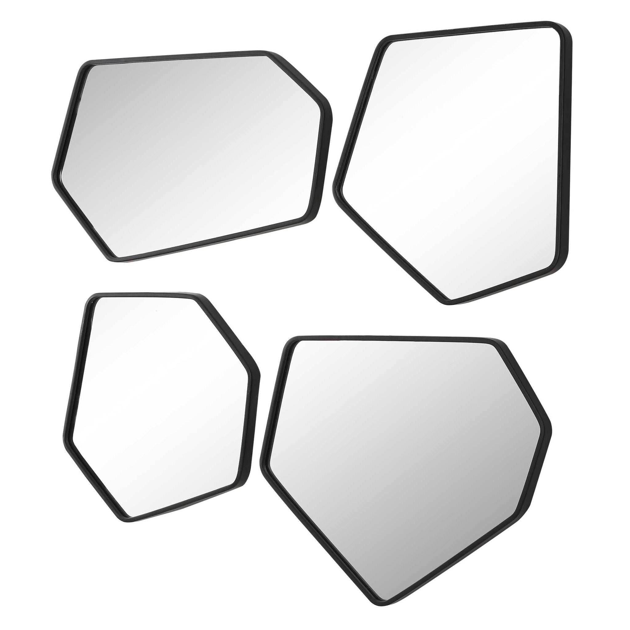 Linneah - Mirrors (Set of 4) - Black - Image 3
