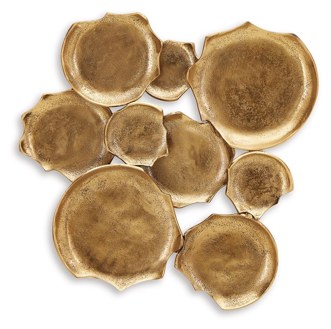 Gageton – Wall Decor – Antique Gold Finish