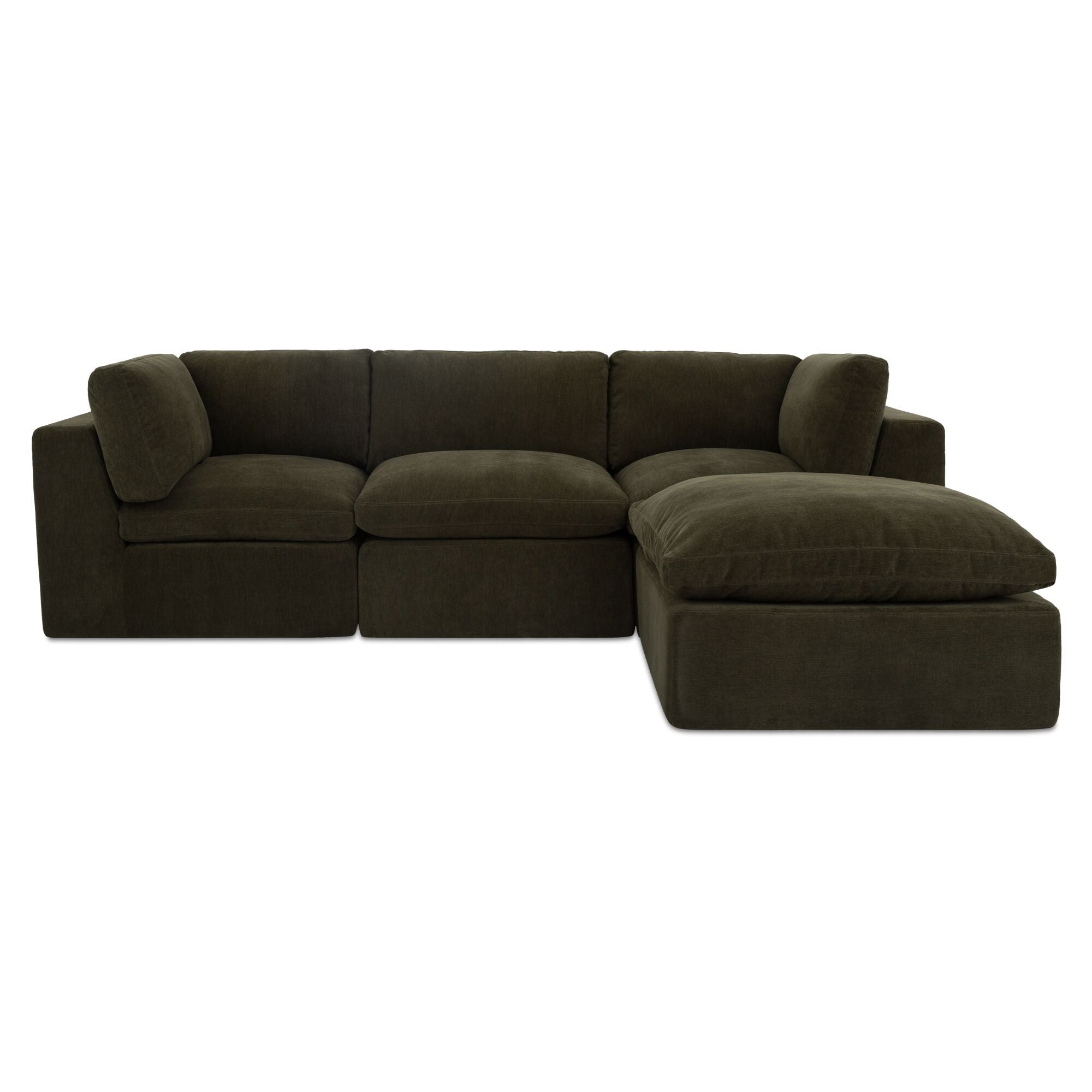 Cates - Lounge Modular Sectional - Dark Green - Image 1